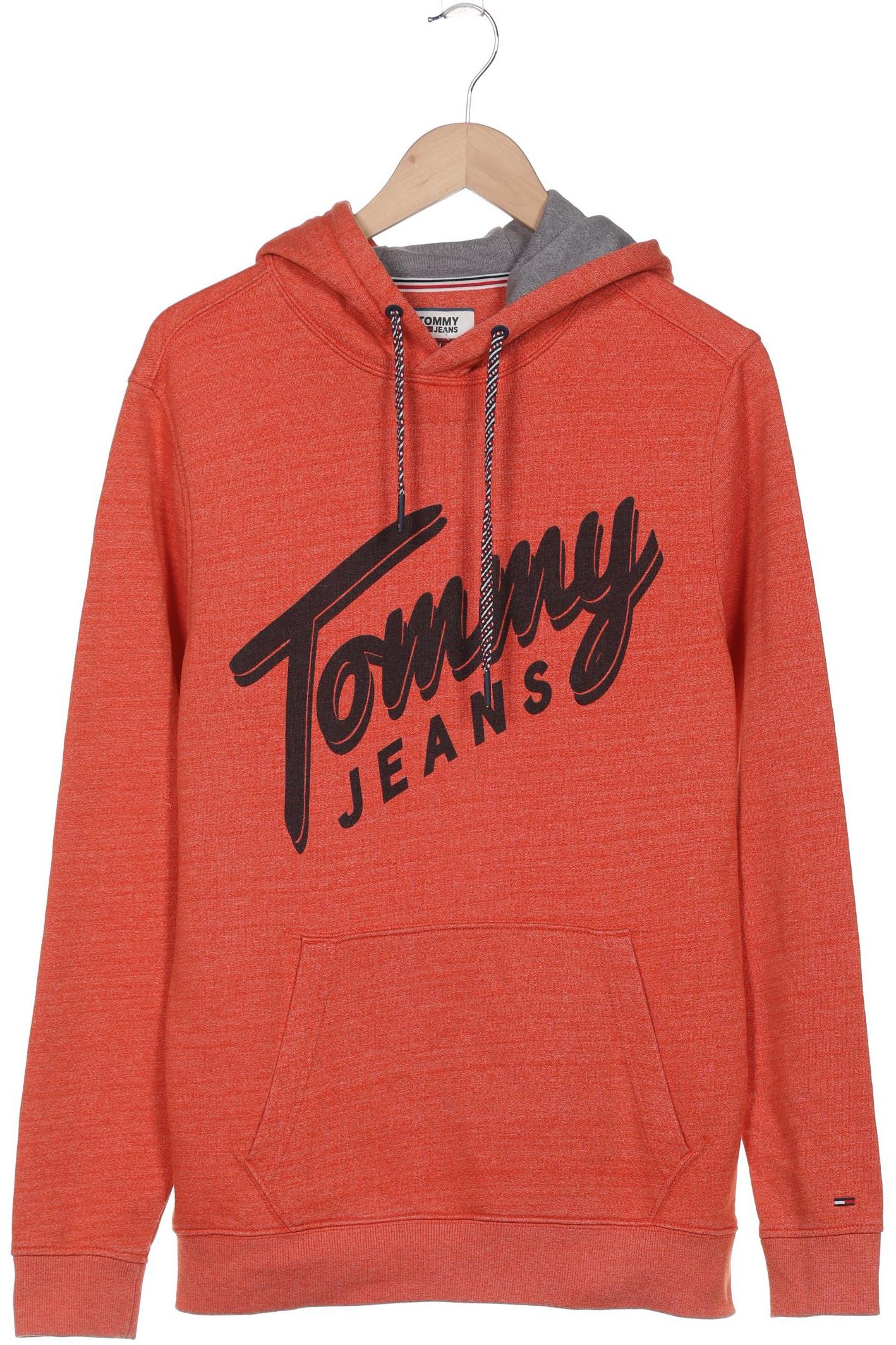 

Tommy Jeans Herren Kapuzenpullover, orange, Gr. 48