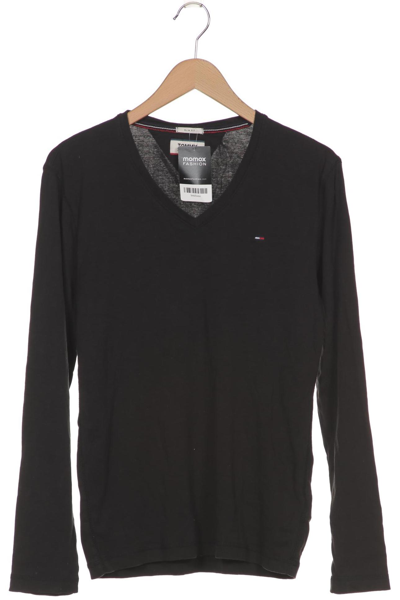 

Tommy Jeans Herren Langarmshirt, schwarz