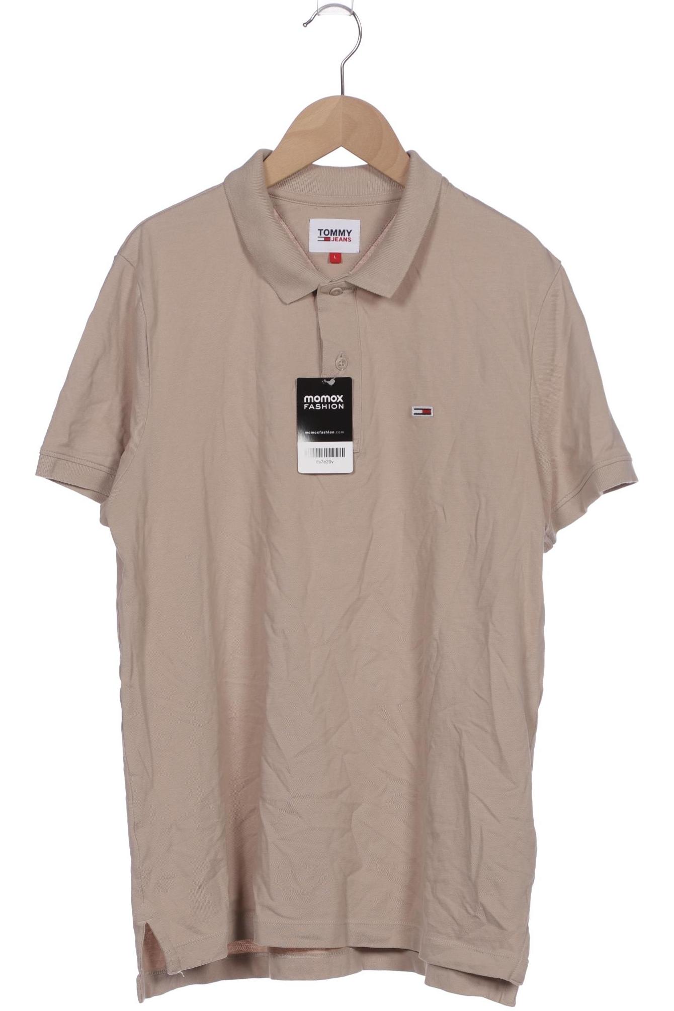 

Tommy Jeans Herren Poloshirt, beige, Gr. 52