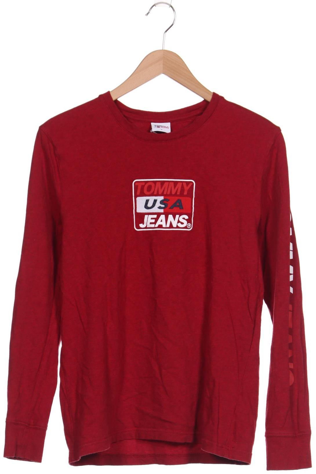 

Tommy Jeans Herren Langarmshirt, rot