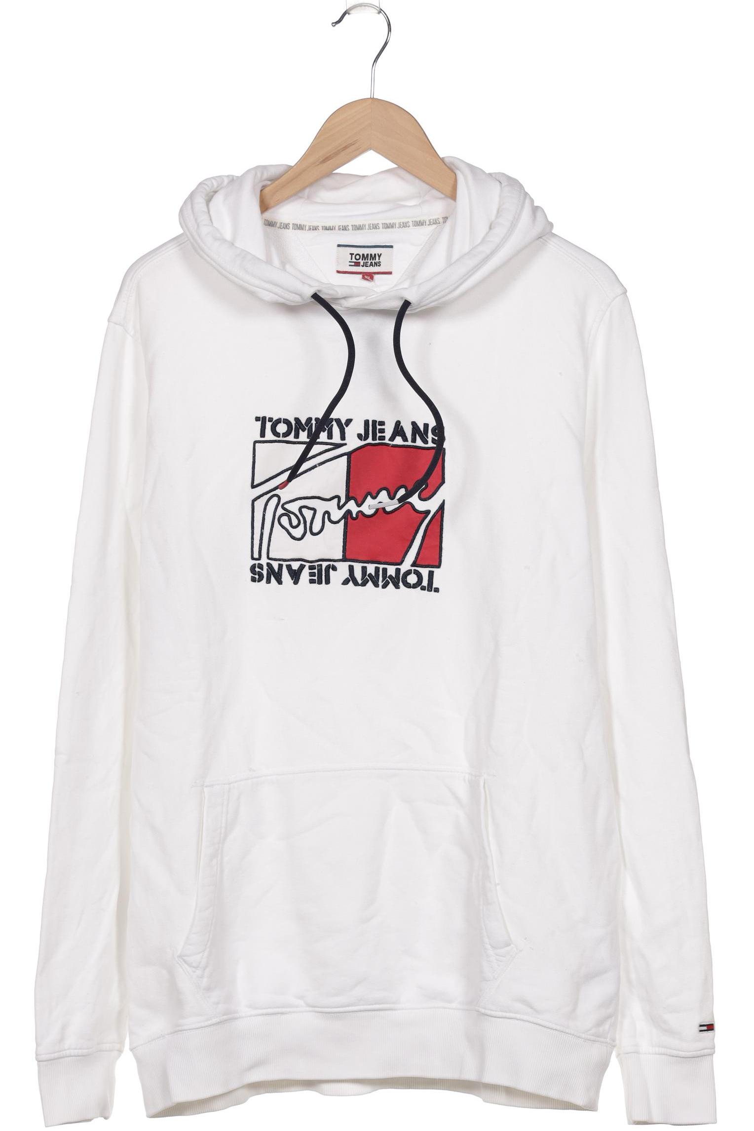 

Tommy Jeans Herren Kapuzenpullover, weiß, Gr. 54
