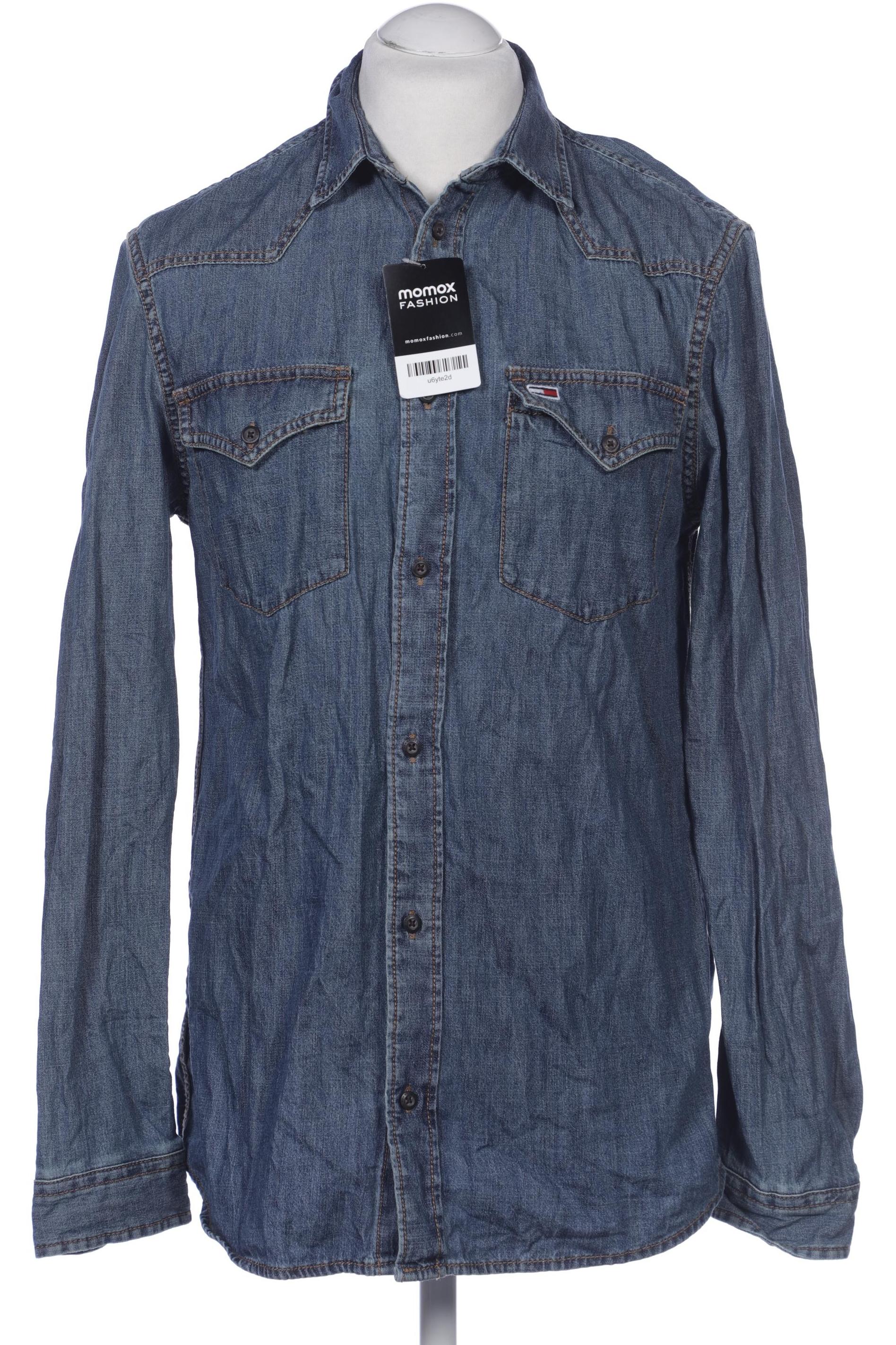 

Tommy Jeans Herren Hemd, blau, Gr. 48