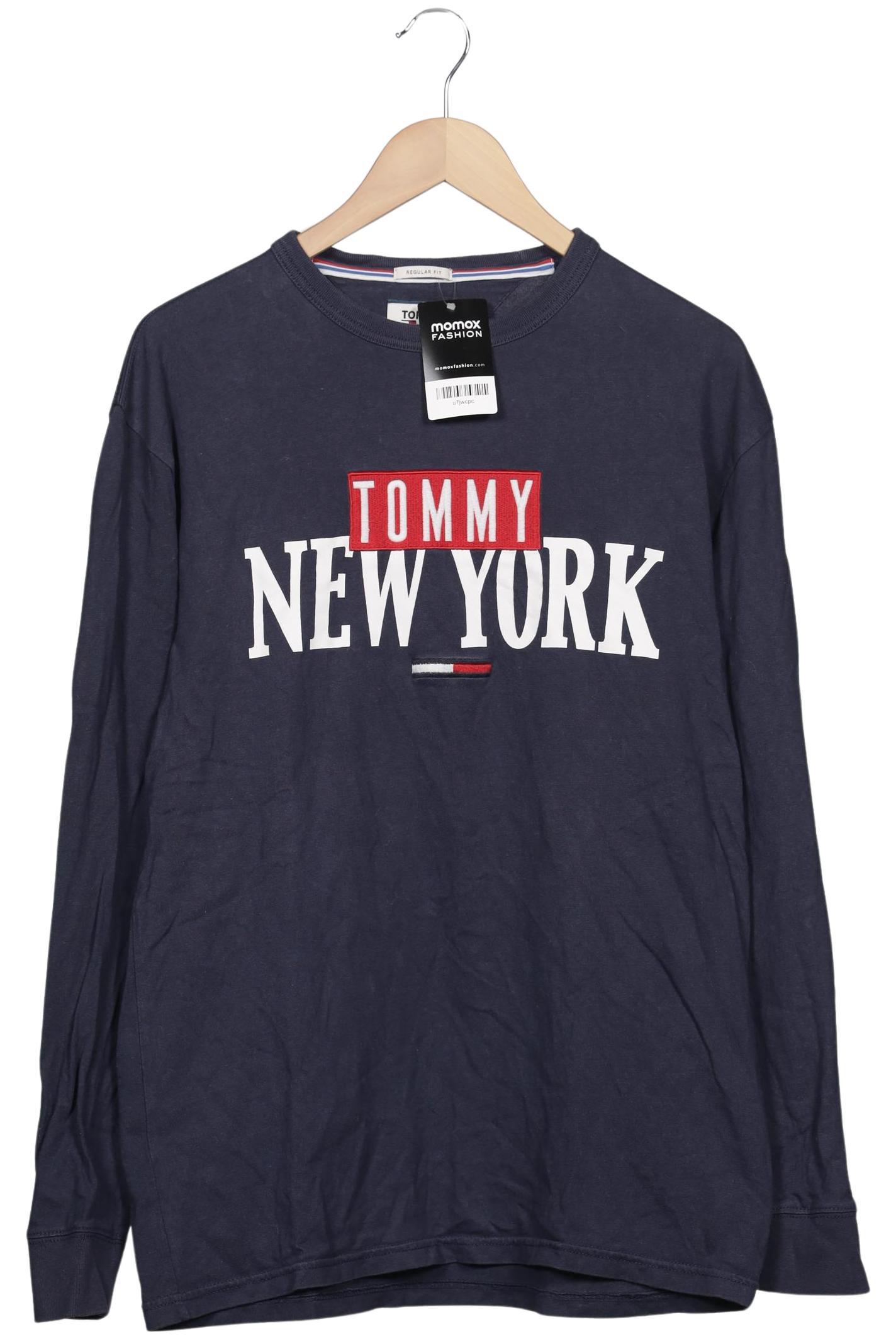 

Tommy Jeans Herren Langarmshirt, marineblau, Gr. 52