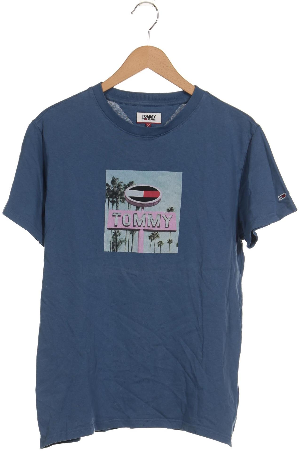 

Tommy Jeans Herren T-Shirt, blau, Gr. 48