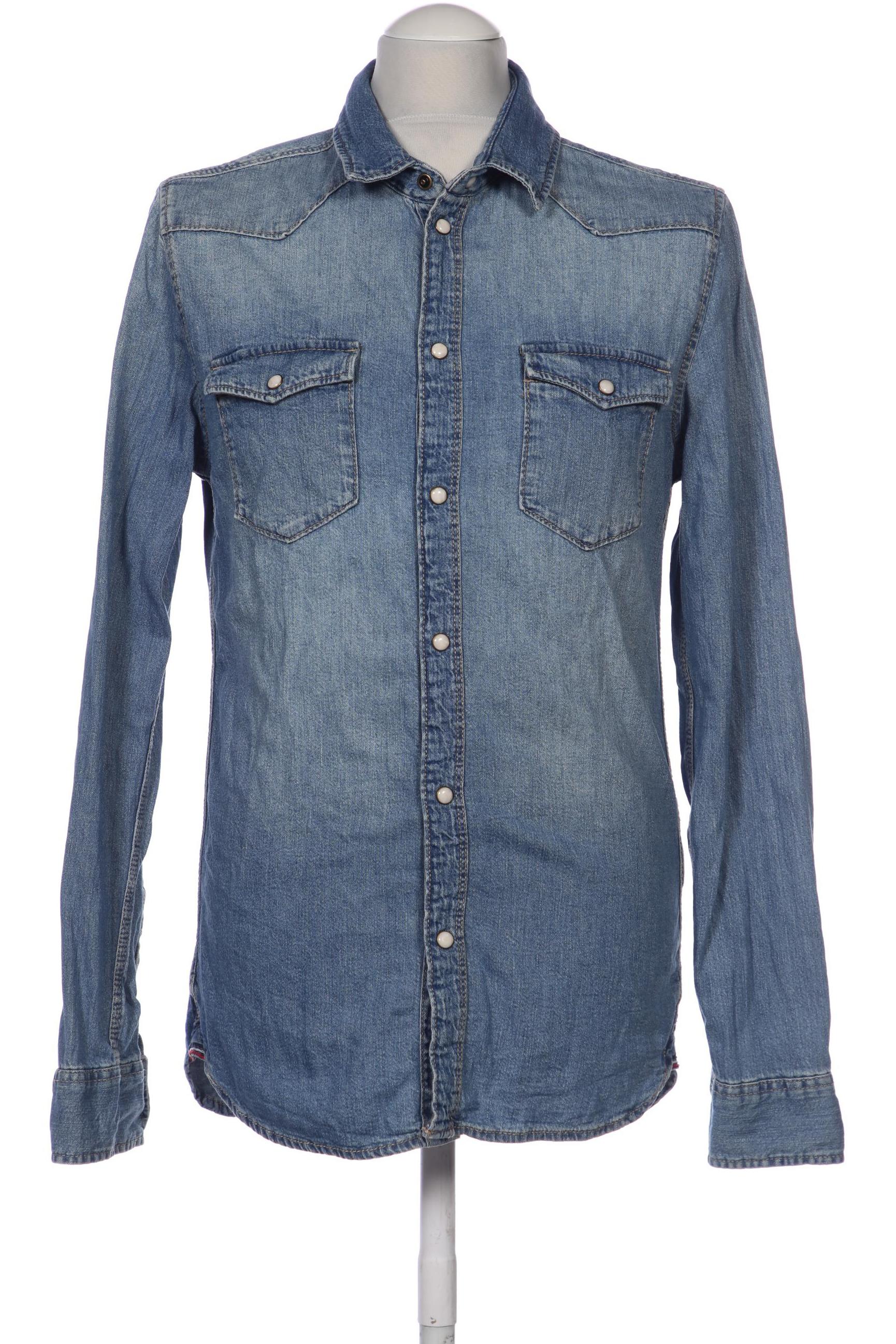 

Tommy Jeans Herren Hemd, blau, Gr. 46