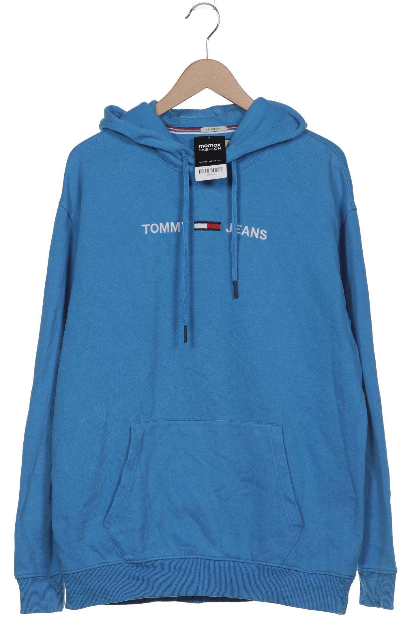 

Tommy Jeans Herren Kapuzenpullover, blau, Gr. 54