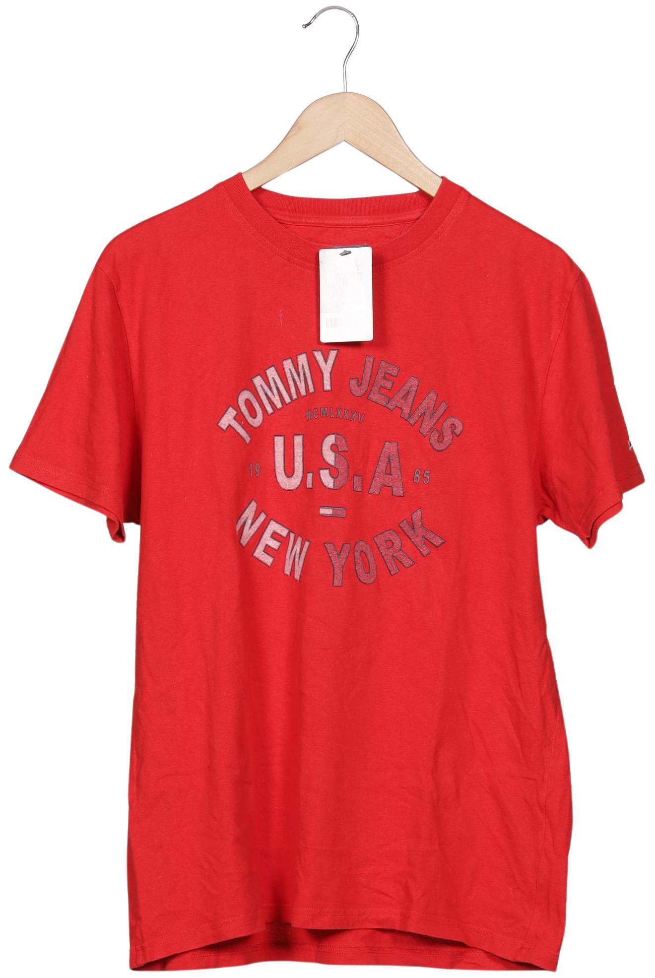 

Tommy Jeans Herren T-Shirt, rot, Gr. 52