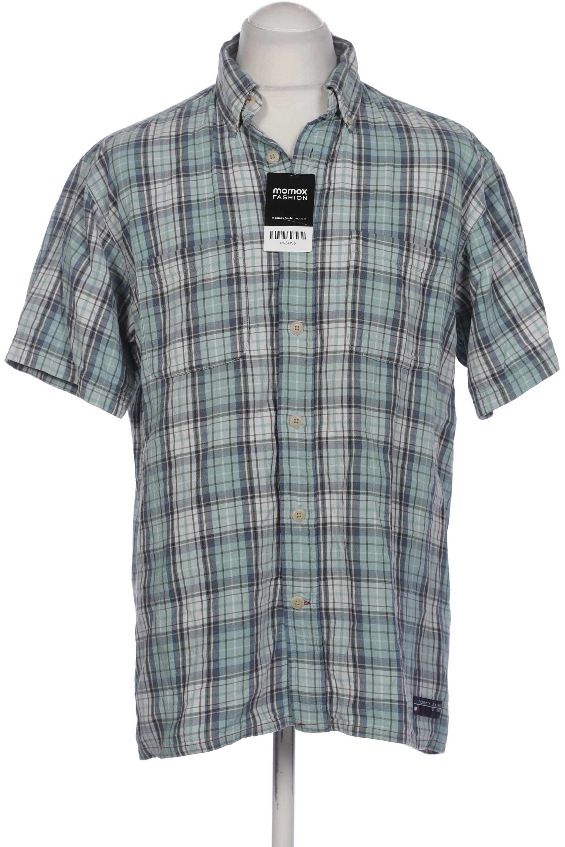 

Tommy Jeans Herren Hemd, türkis, Gr. 48