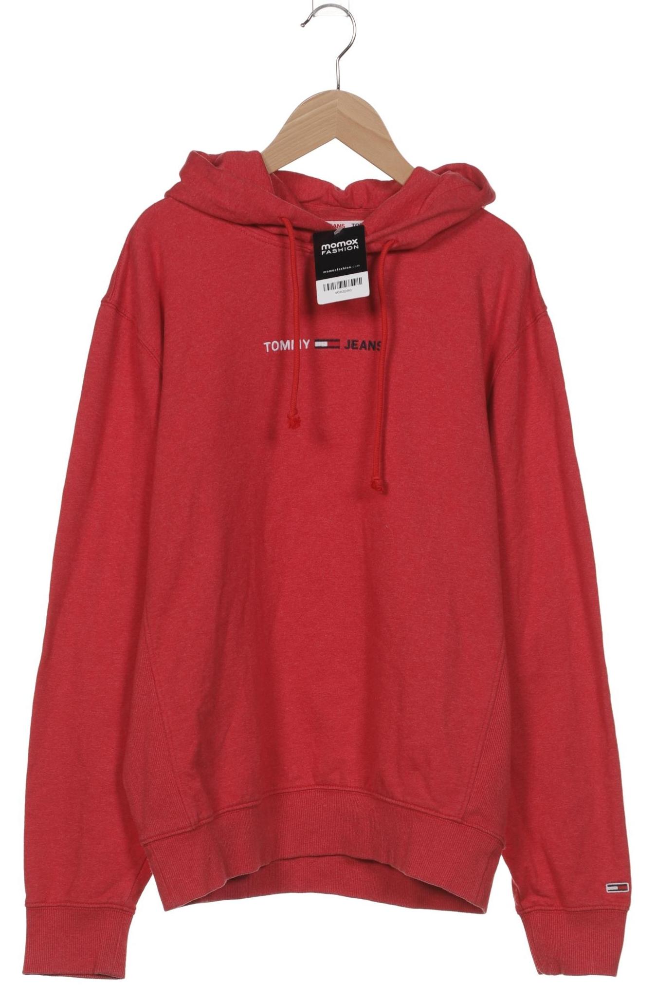 

Tommy Jeans Herren Kapuzenpullover, rot, Gr. 48