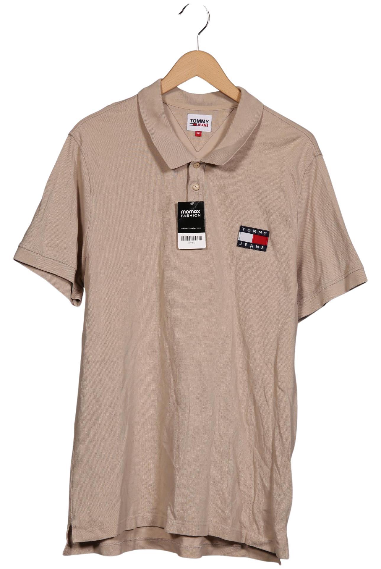 

Tommy Jeans Herren Poloshirt, beige, Gr. 56
