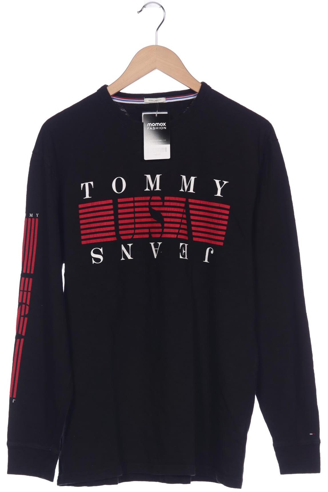 

Tommy Jeans Herren Langarmshirt, schwarz, Gr. 52