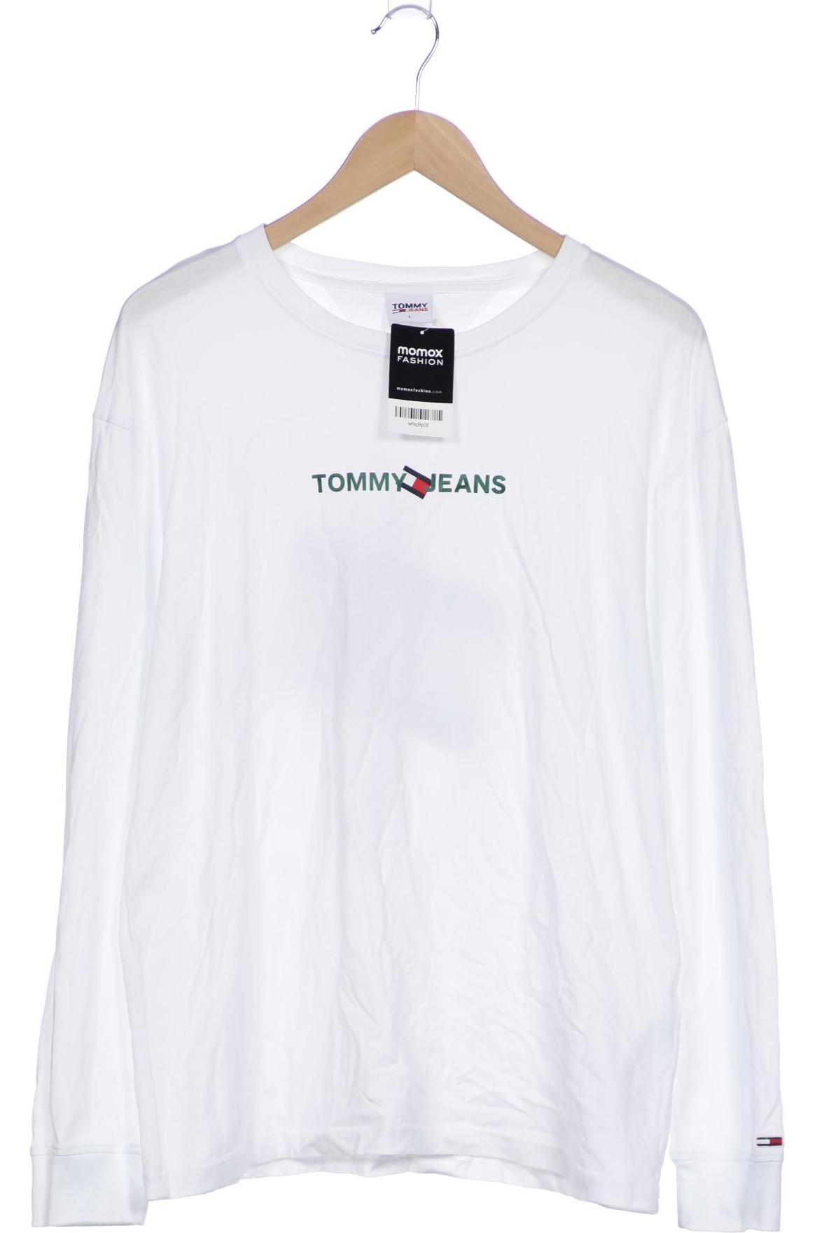 

Tommy Jeans Herren Langarmshirt, weiß, Gr. 52