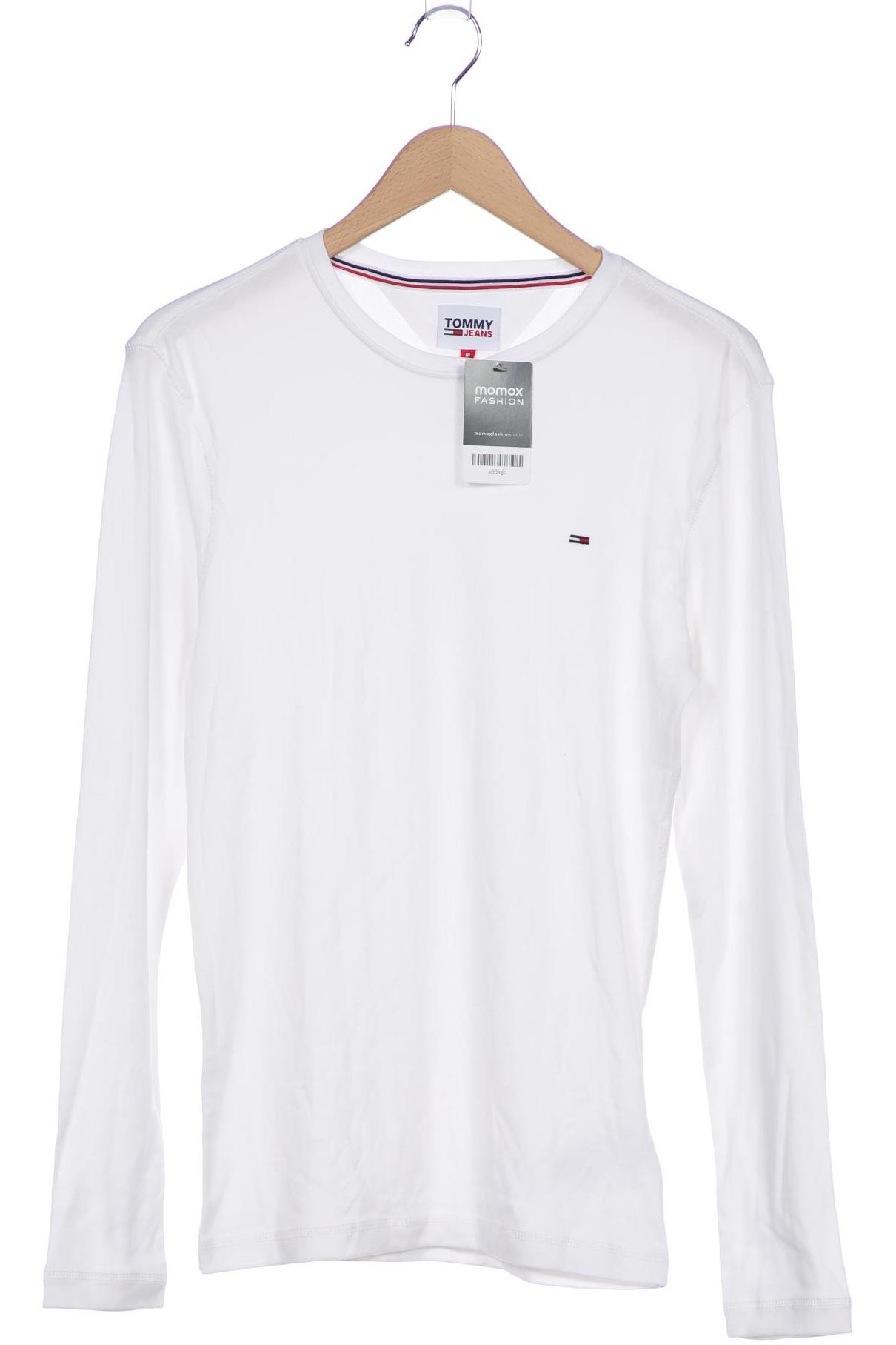 

Tommy Jeans Herren Langarmshirt, weiß, Gr. 48