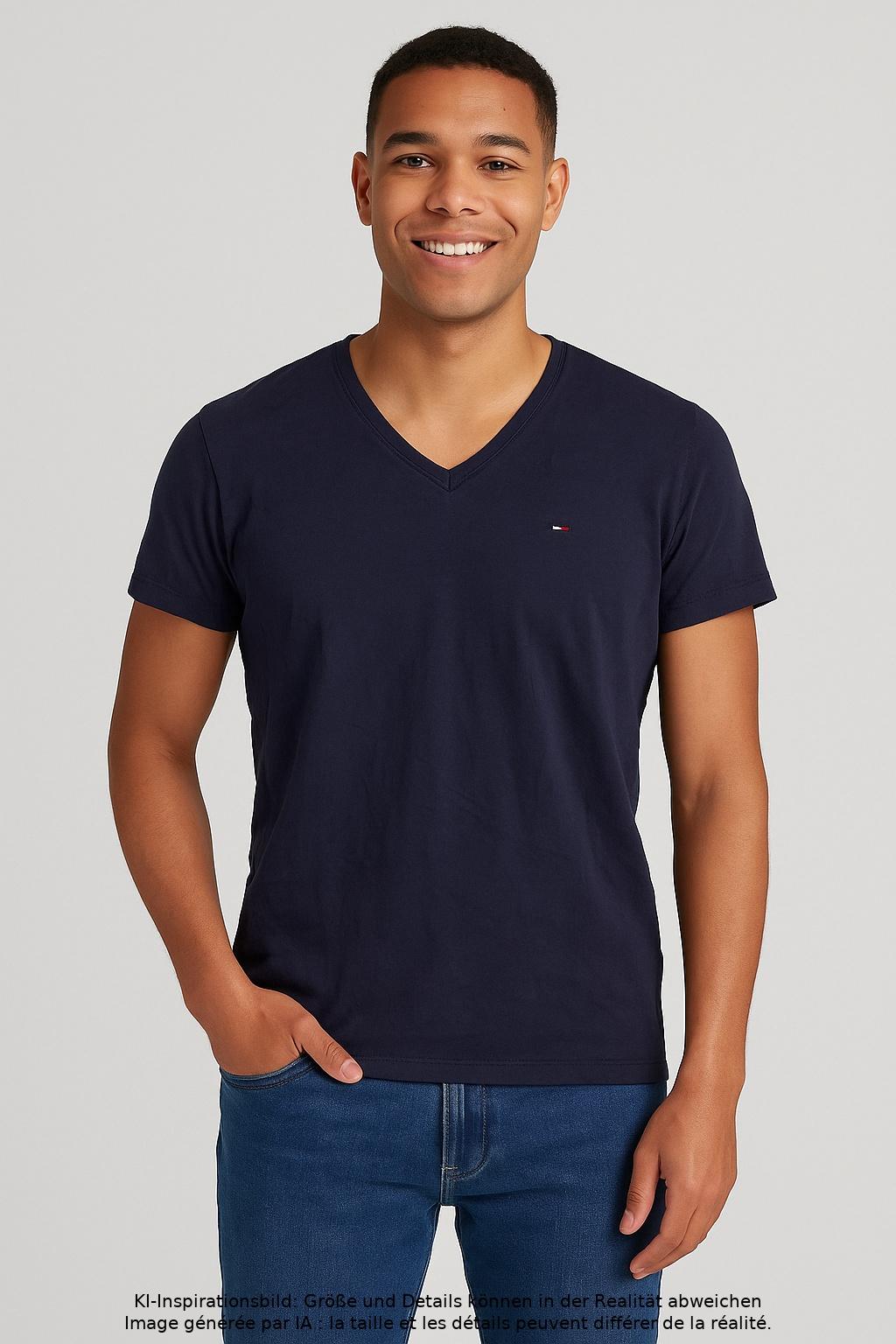 

Tommy Jeans Herren T-Shirt, marineblau, Gr. 46