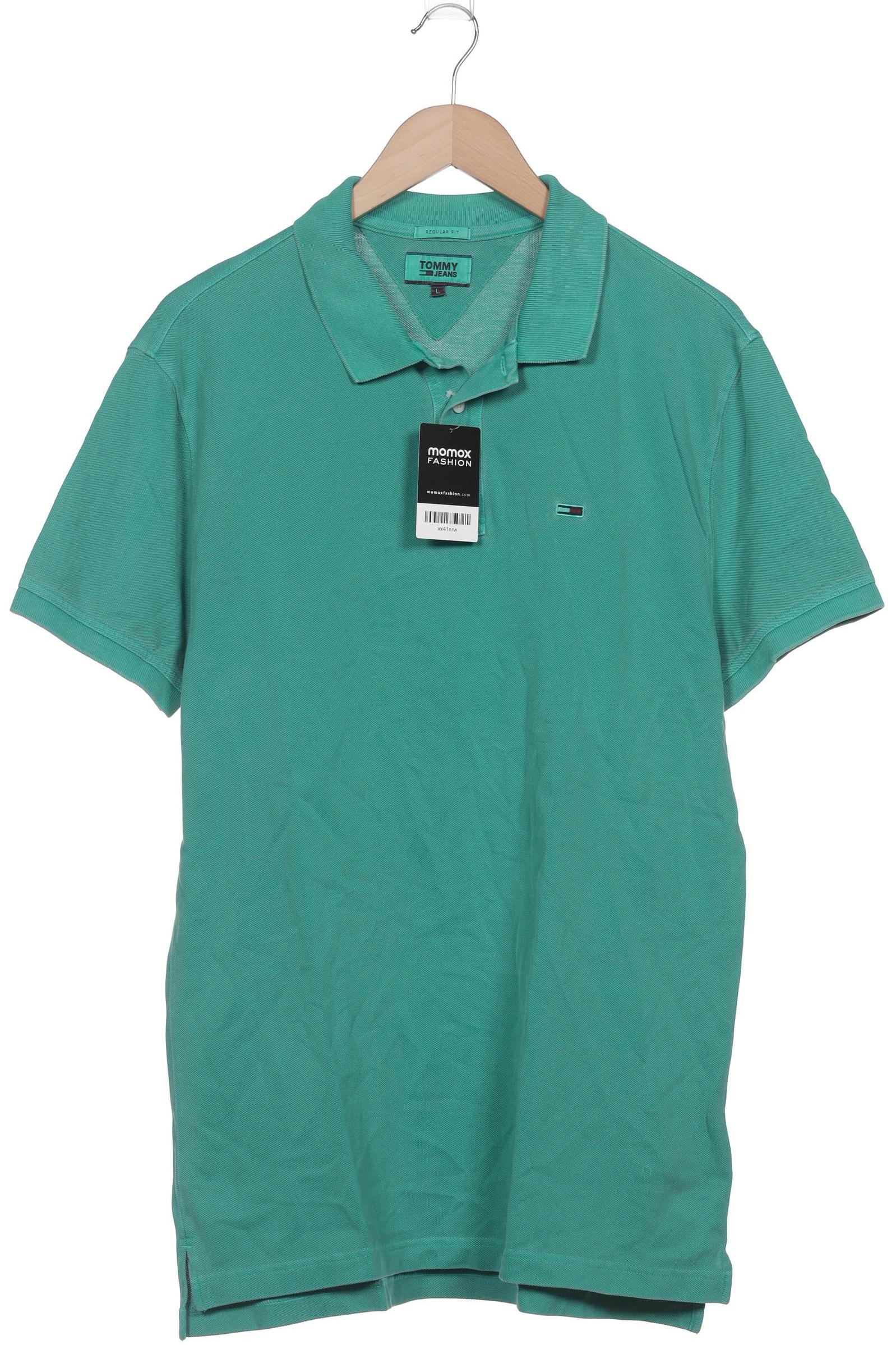 

Tommy Jeans Herren Poloshirt, türkis, Gr. 52