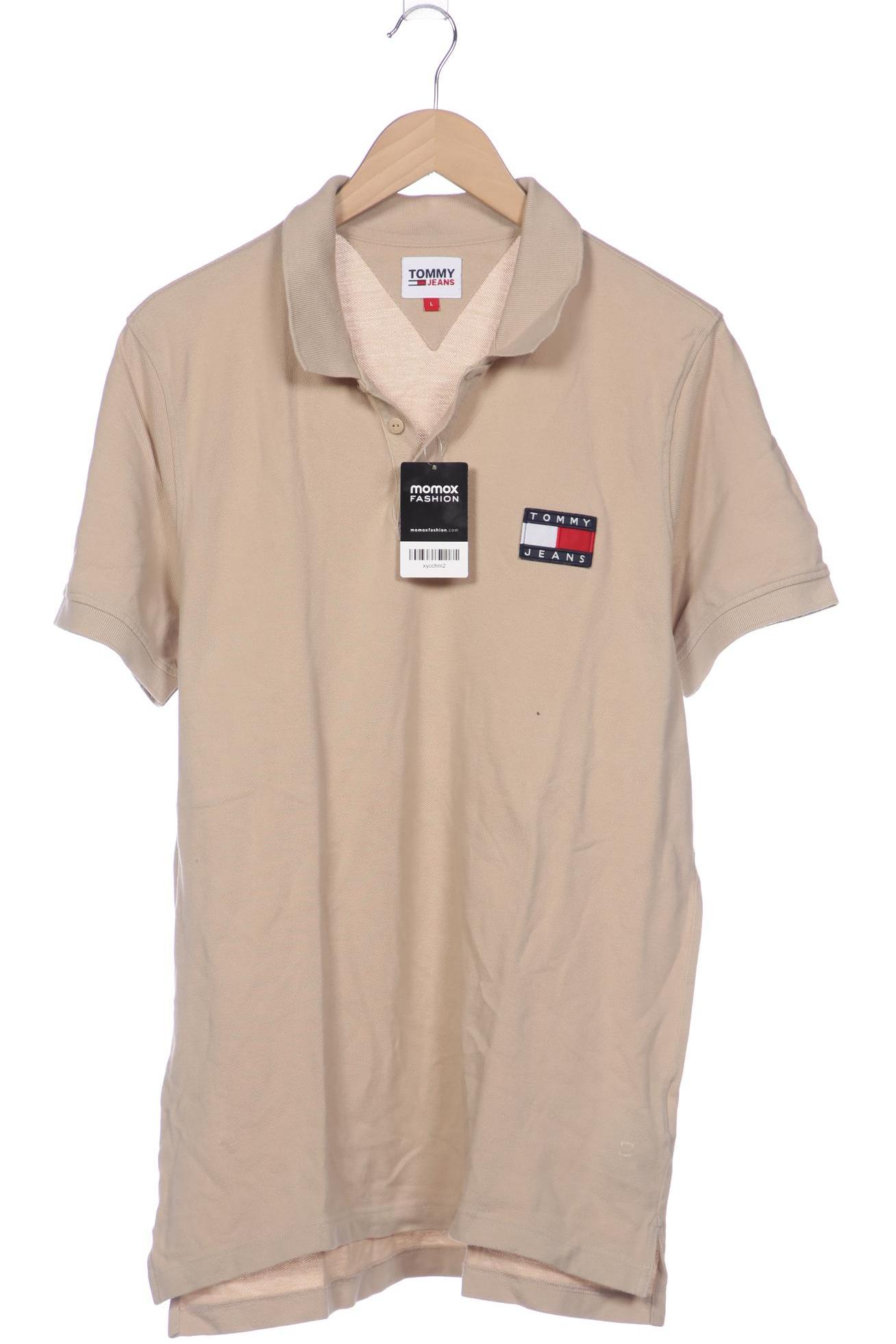 

Tommy Jeans Herren Poloshirt, beige, Gr. 52