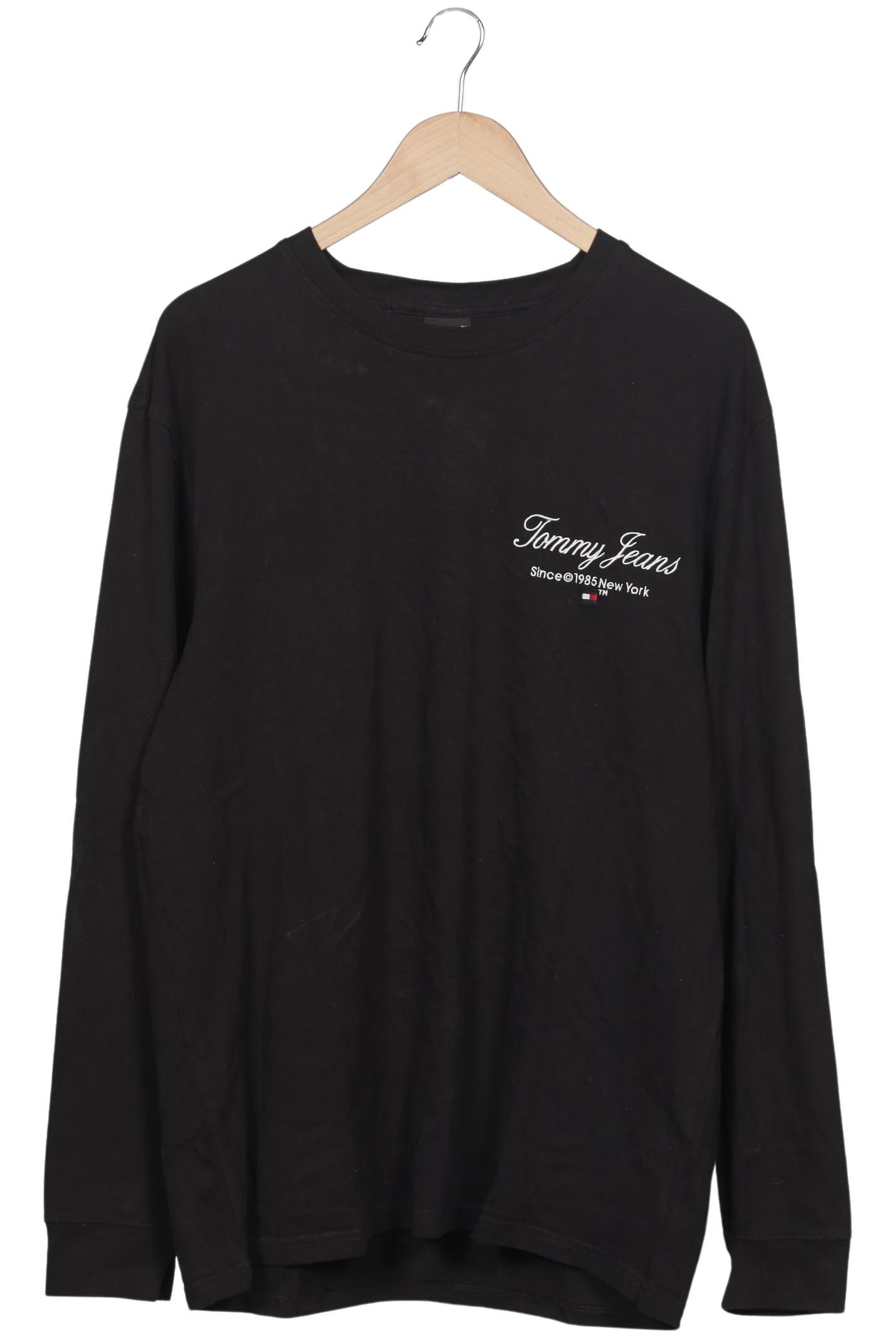 

Tommy Jeans Herren Langarmshirt, schwarz, Gr. 54