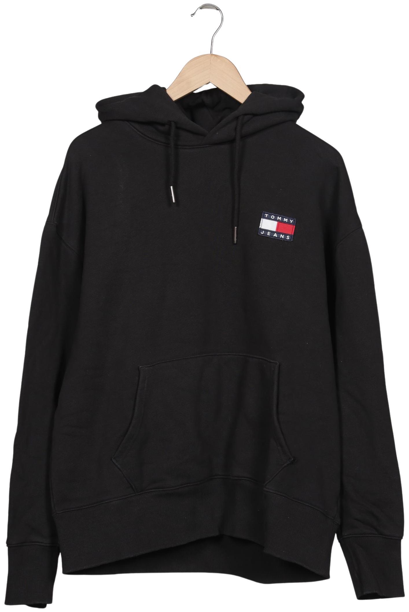 

Tommy Jeans Herren Kapuzenpullover, schwarz, Gr. 56