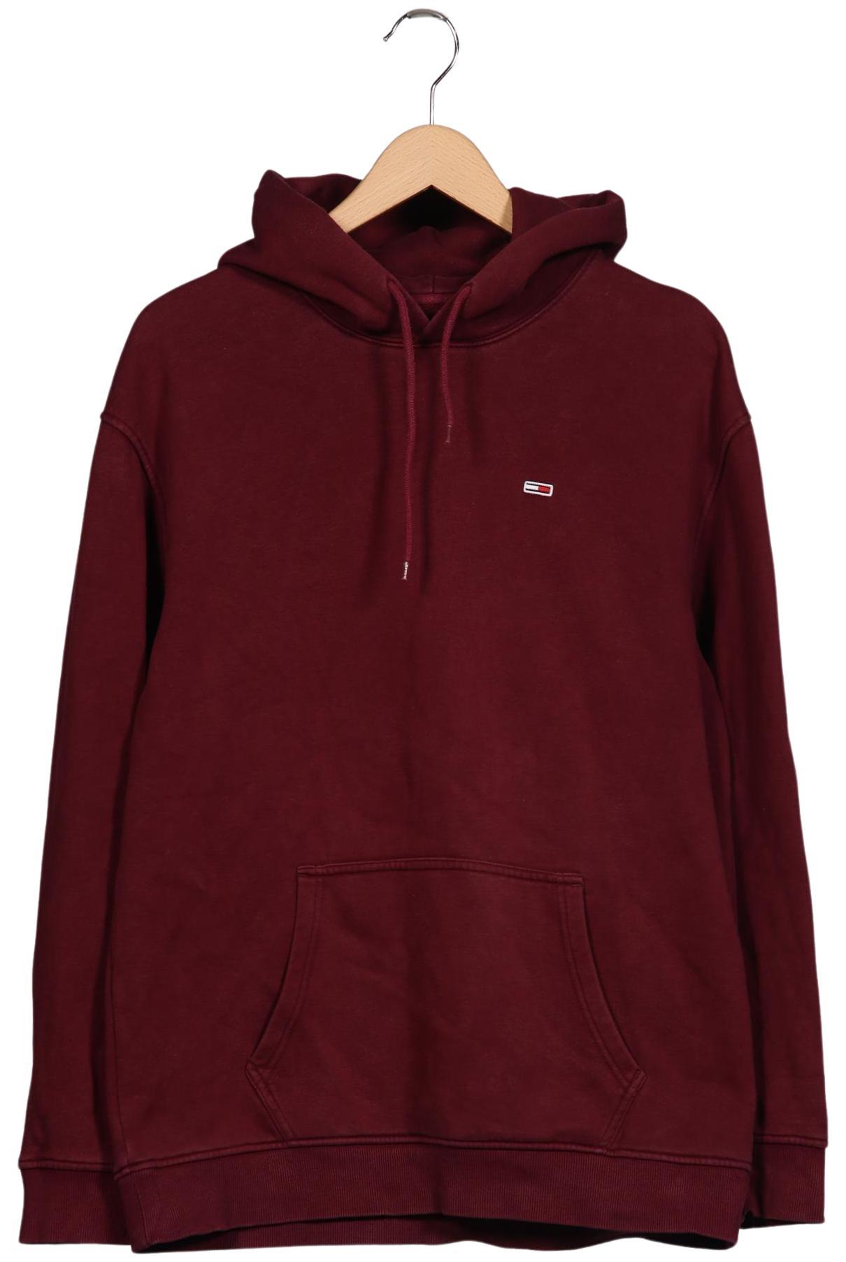 

Tommy Jeans Herren Kapuzenpullover, bordeaux, Gr. 48
