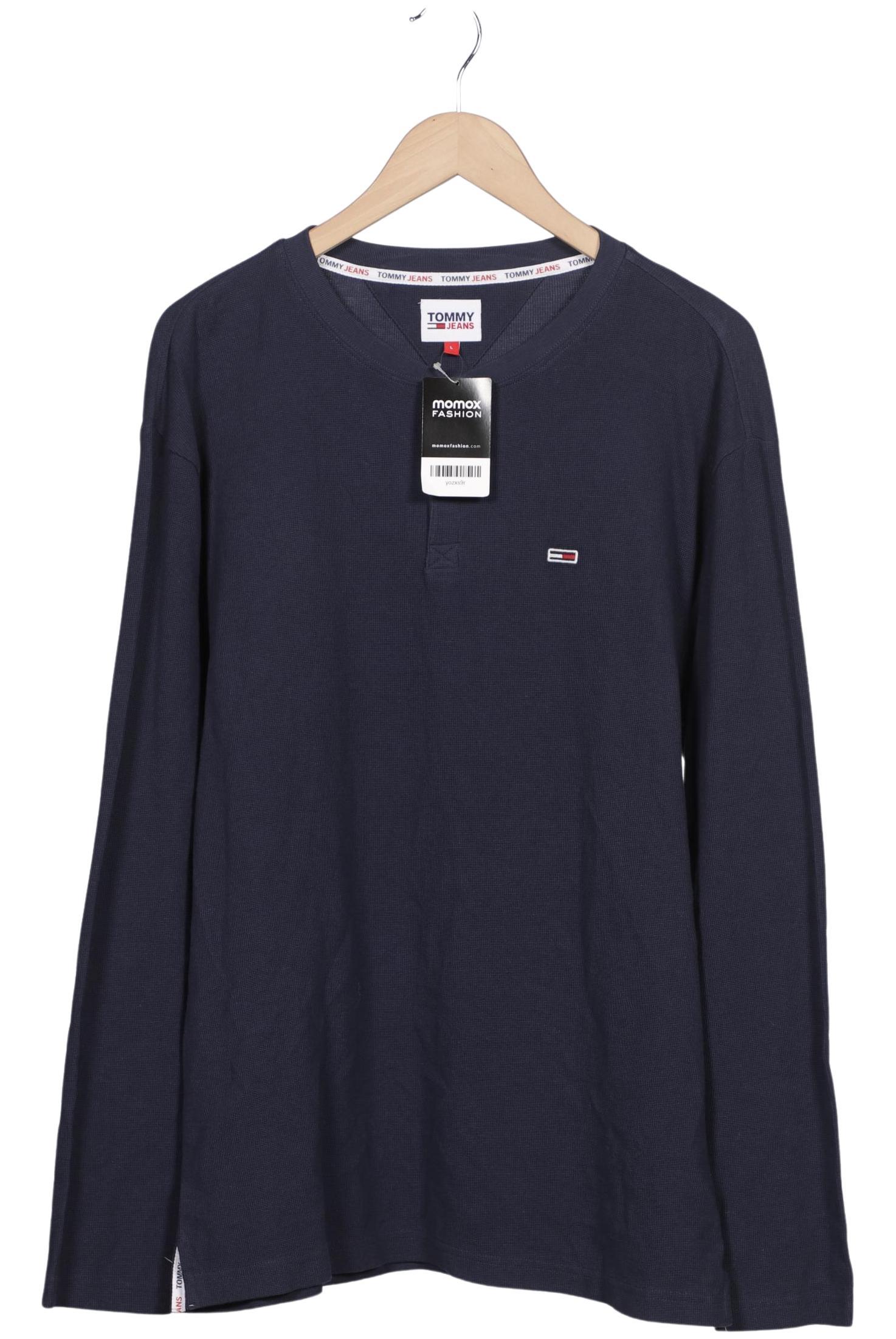 

Tommy Jeans Herren Langarmshirt, marineblau, Gr. 52