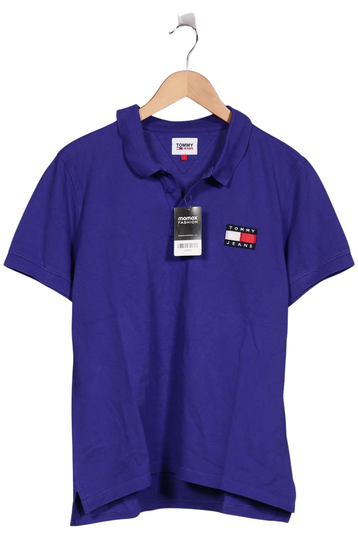 

Tommy Jeans Herren Poloshirt, flieder, Gr. 52