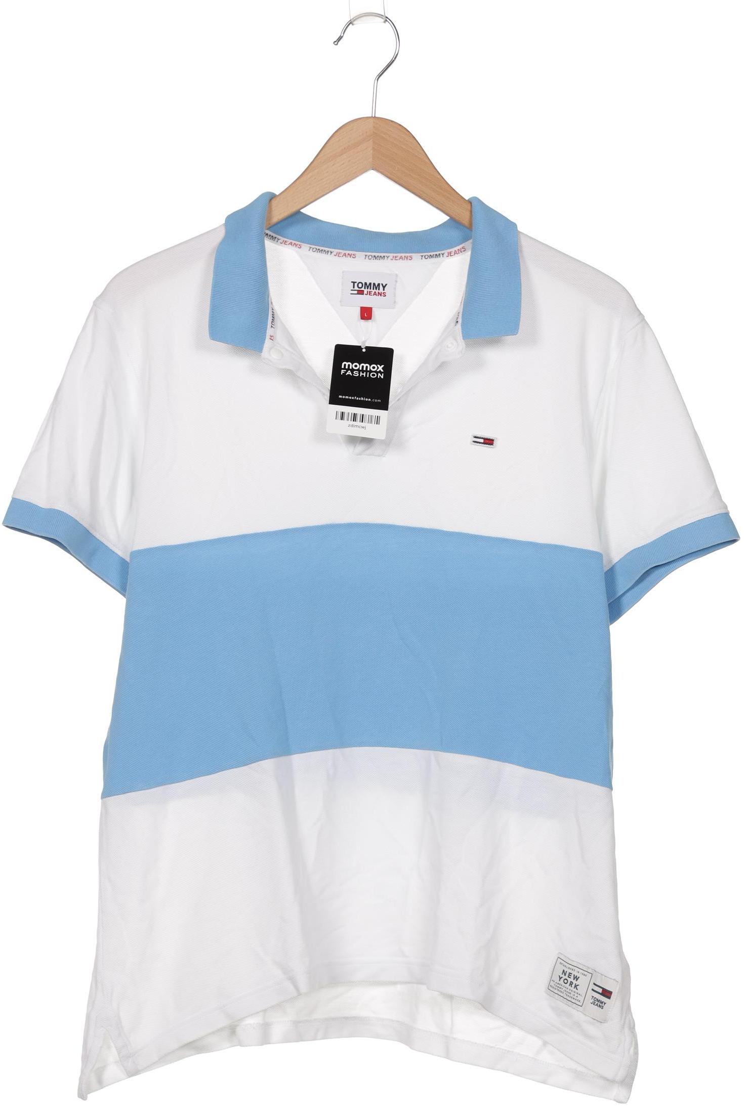 Thumbnail - Tommy Jeans Herren Poloshirt, hellblau, Gr. 52