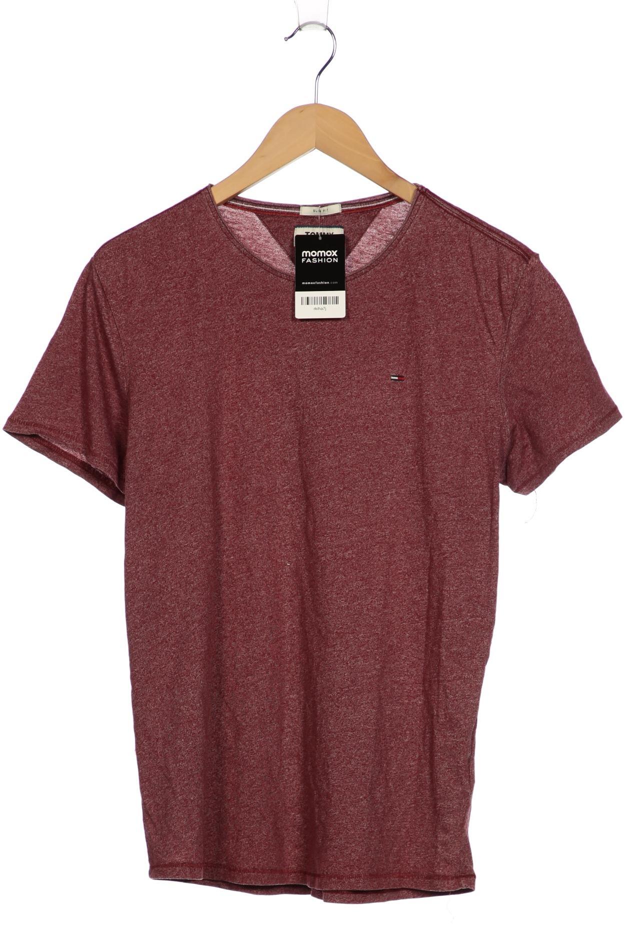 

Tommy Jeans Herren T-Shirt, bordeaux, Gr. 48