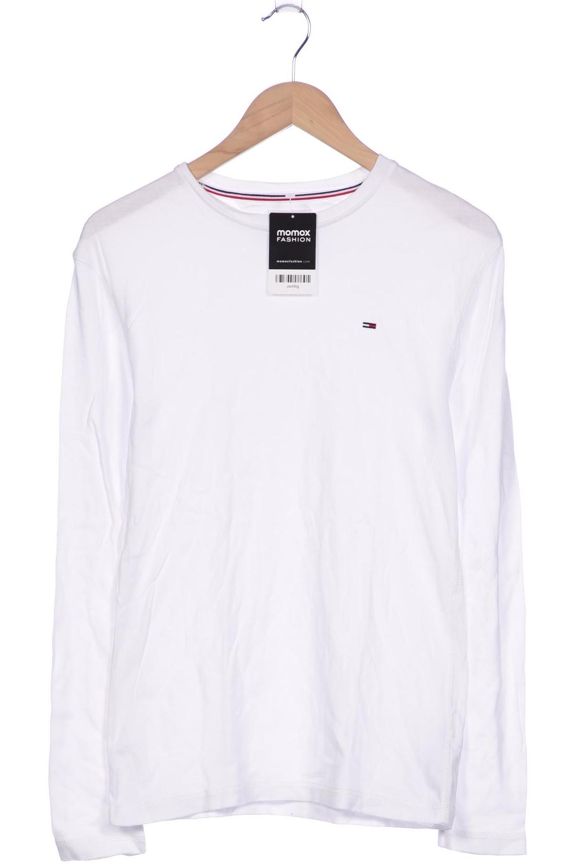 

Tommy Jeans Herren Langarmshirt, weiß, Gr. 48