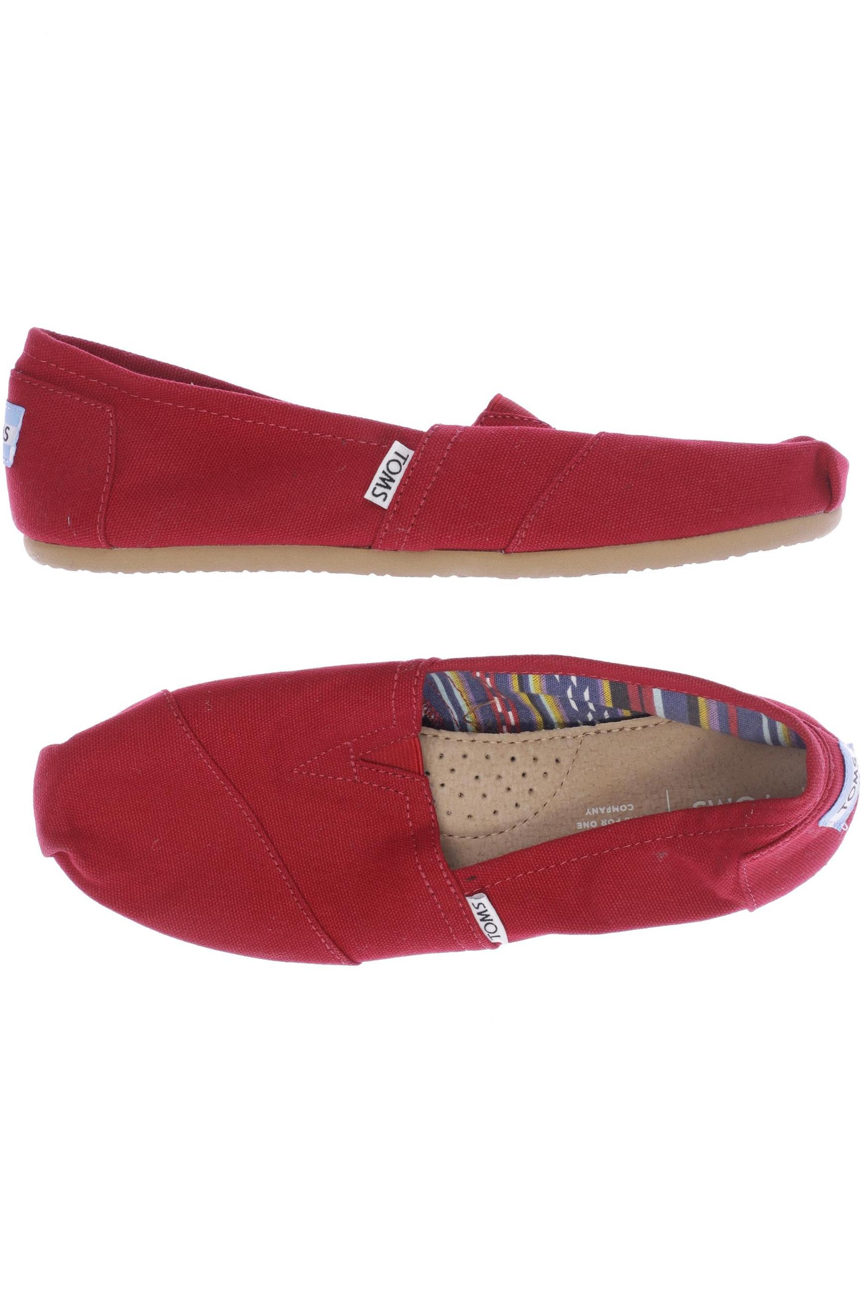 

Toms Damen Ballerinas, rot, Gr. 39