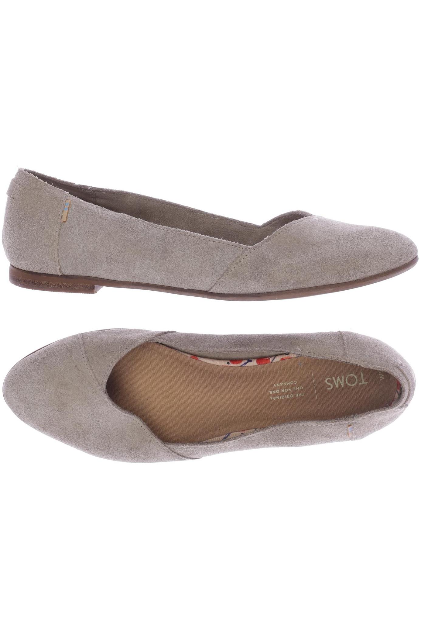 

Toms Damen Ballerinas, beige, Gr. 40