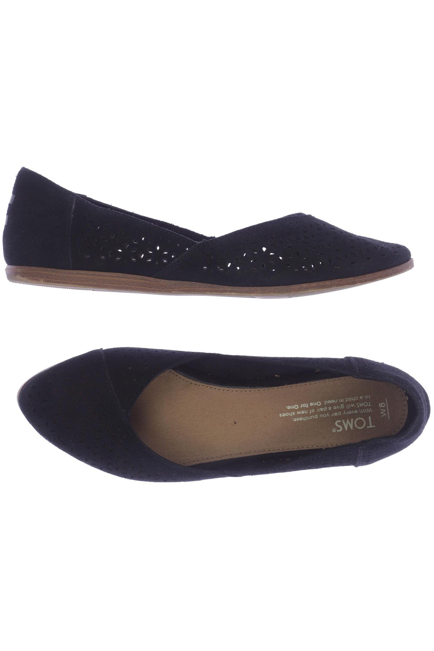 

Toms Damen Ballerinas, schwarz, Gr. 38.5