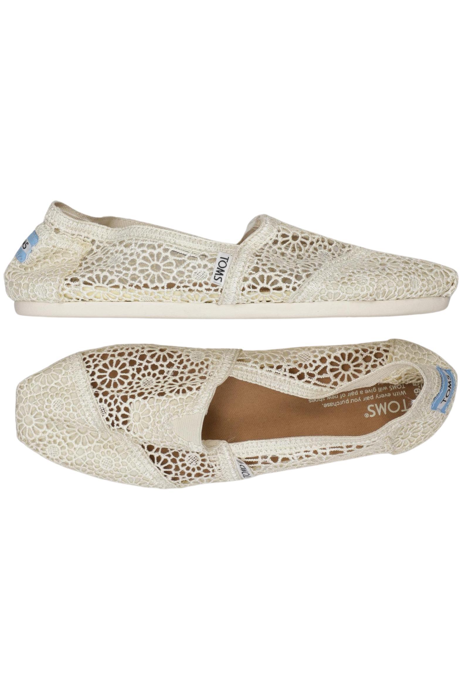 

Toms Damen Ballerinas, cremeweiß, Gr. 9.5