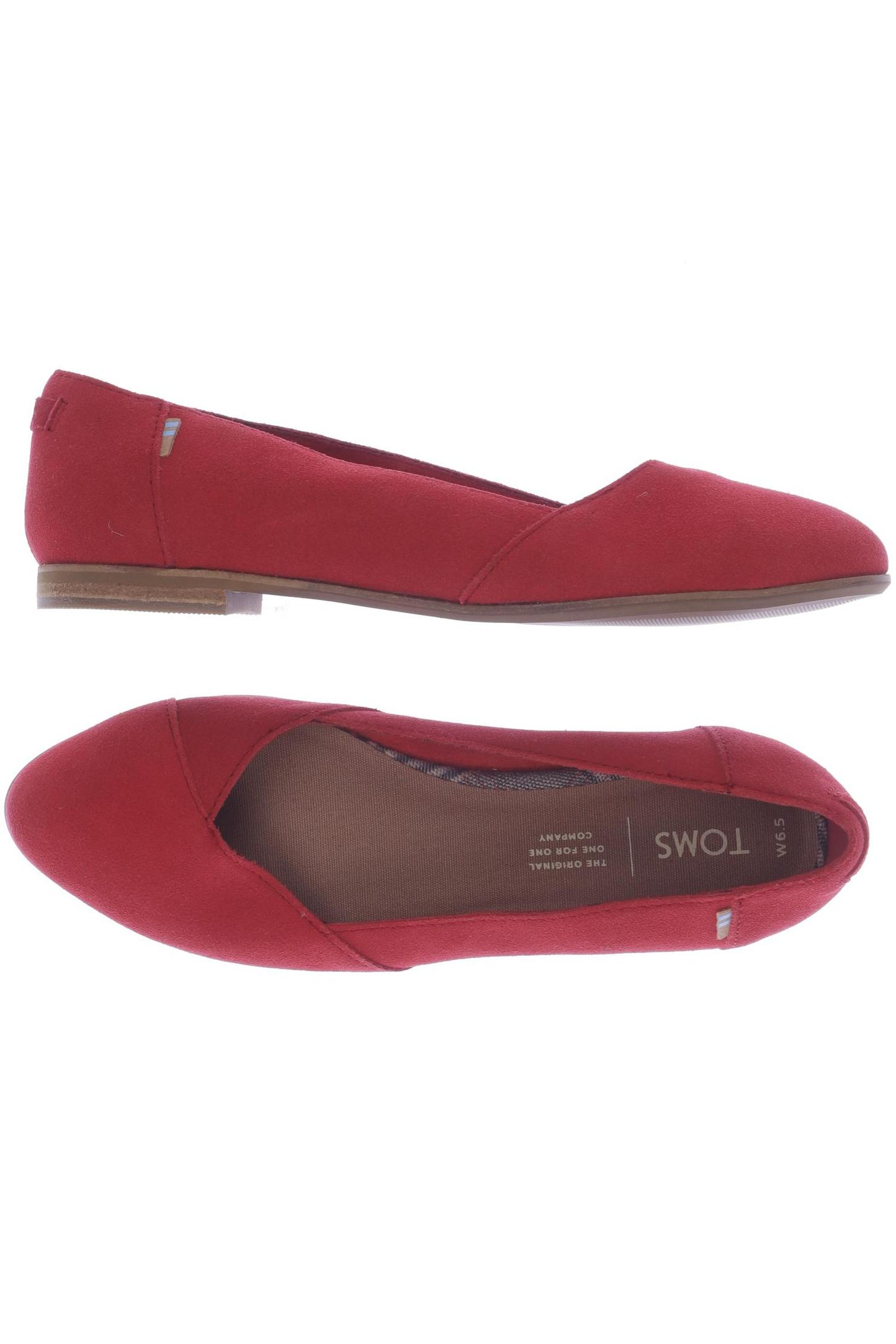 

TOMS Damen Ballerinas, rot