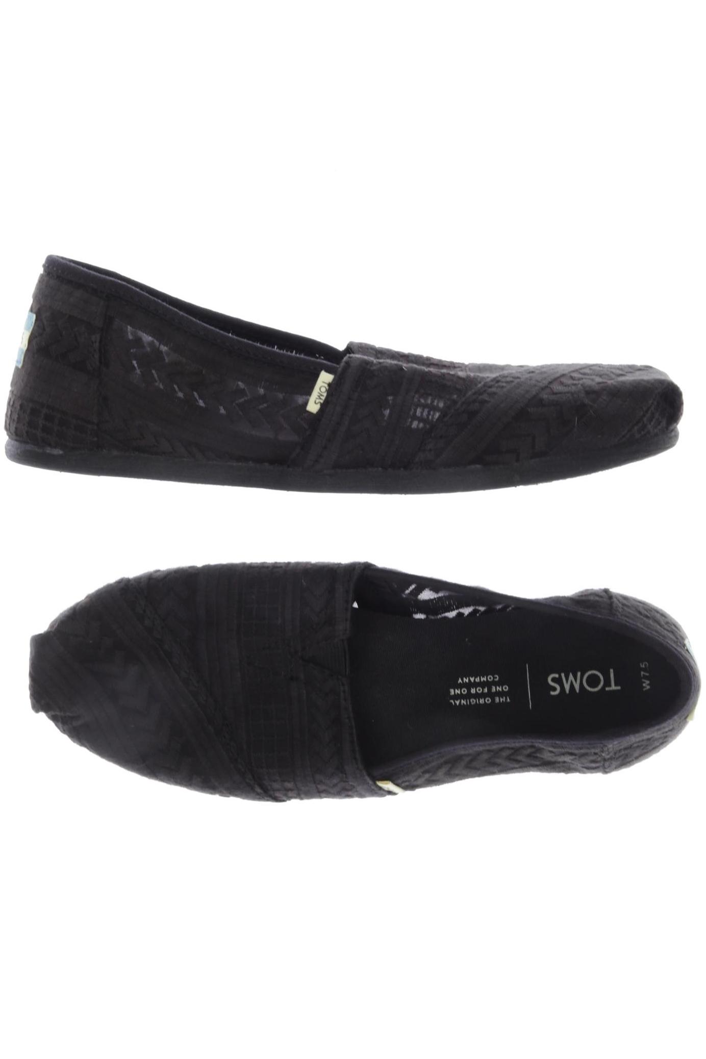 

Toms Damen Ballerinas, schwarz, Gr. 7.5