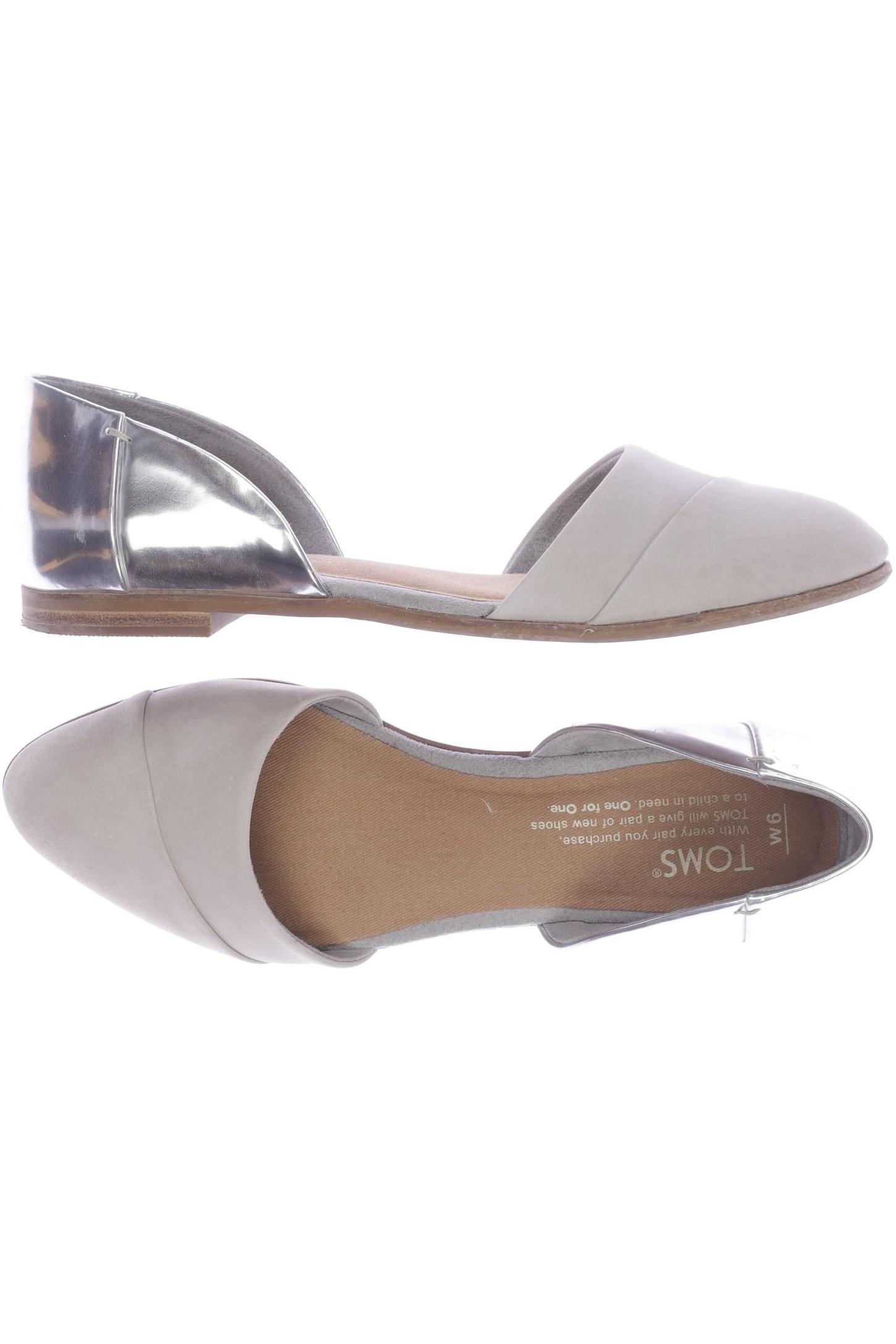 

Toms Damen Ballerinas, grau, Gr. 6