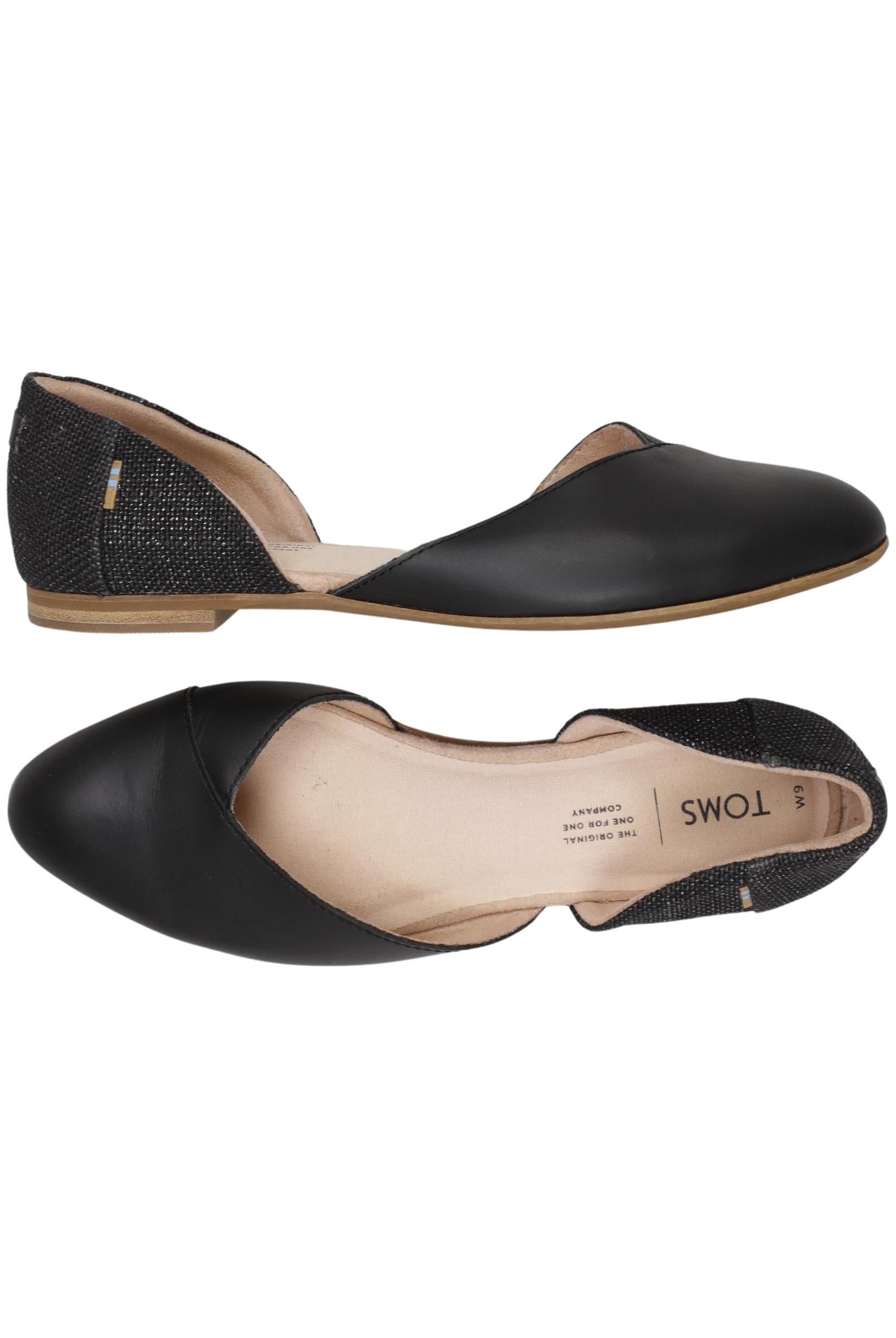 

Toms Damen Ballerinas, schwarz, Gr. 9