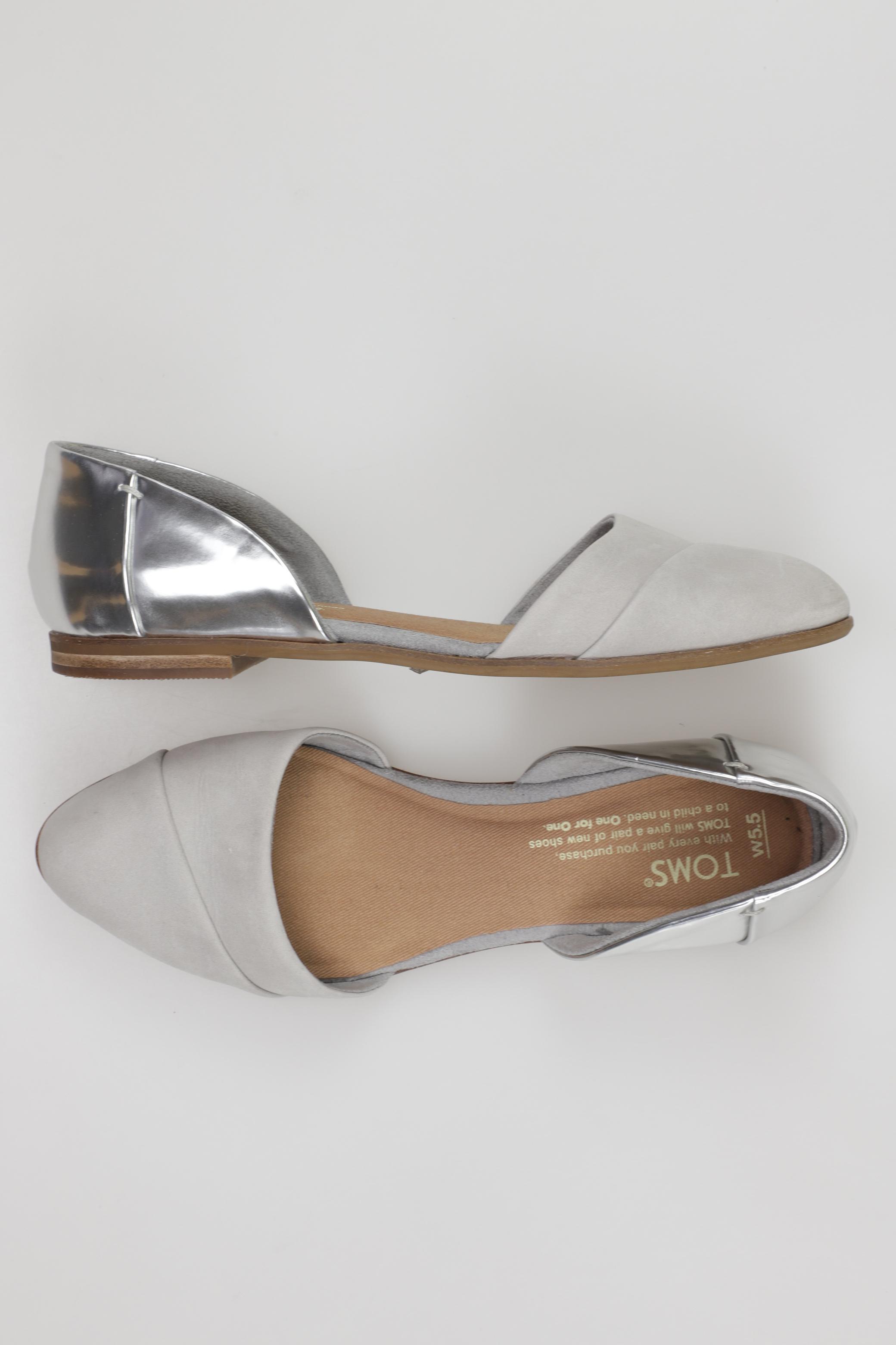 

Toms Damen Ballerinas, grau, Gr. 36