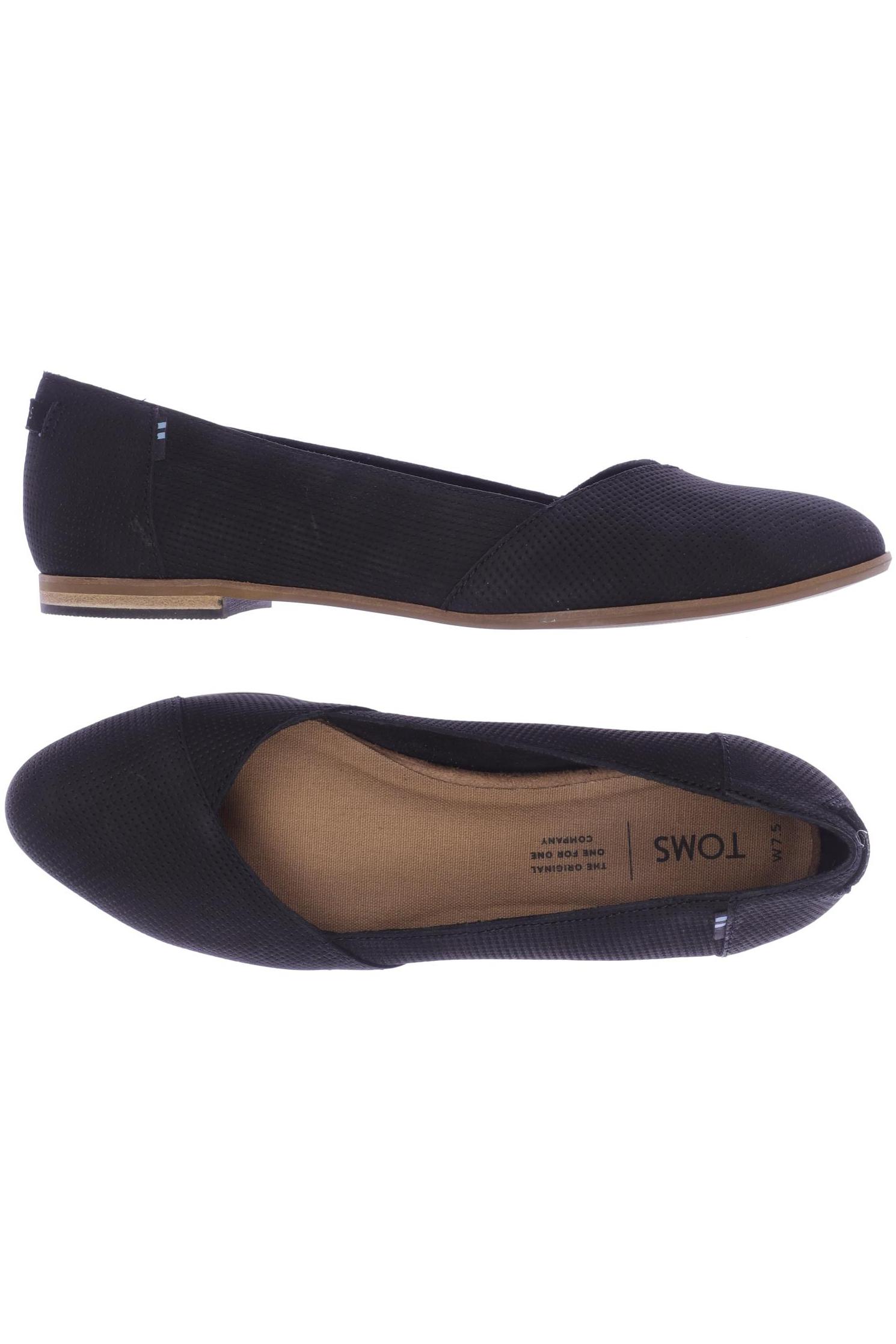 

Toms Damen Ballerinas, schwarz, Gr. 7.5