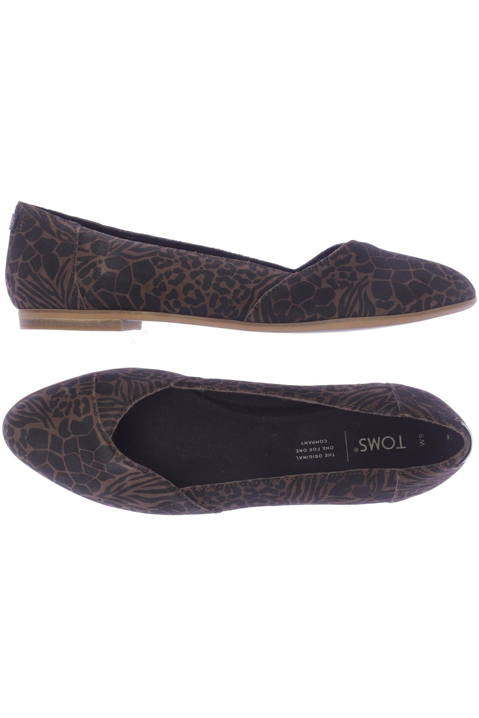 

Toms Damen Ballerinas, braun, Gr. 40