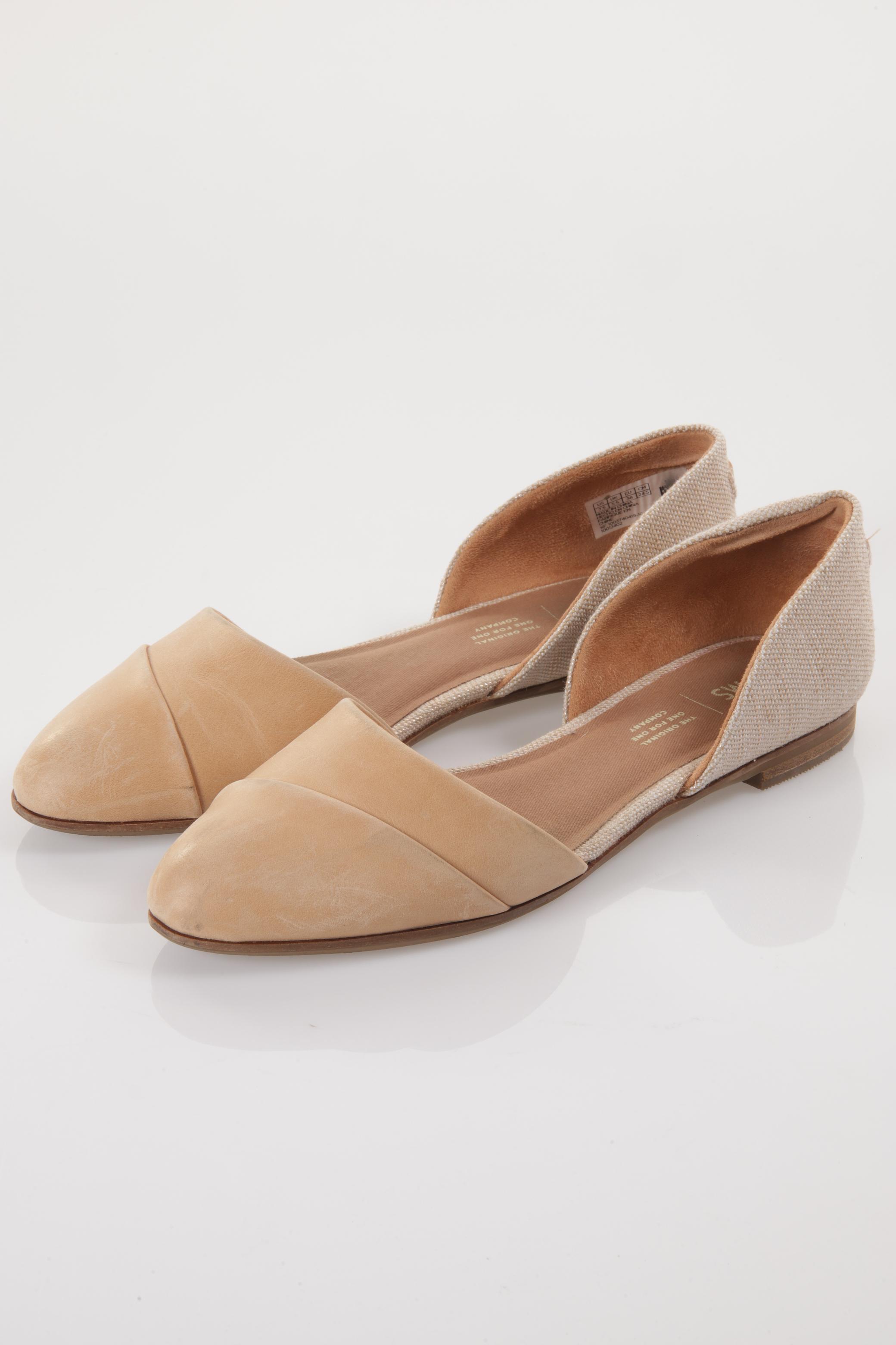 

Toms Damen Ballerinas, beige, Gr. 7.5