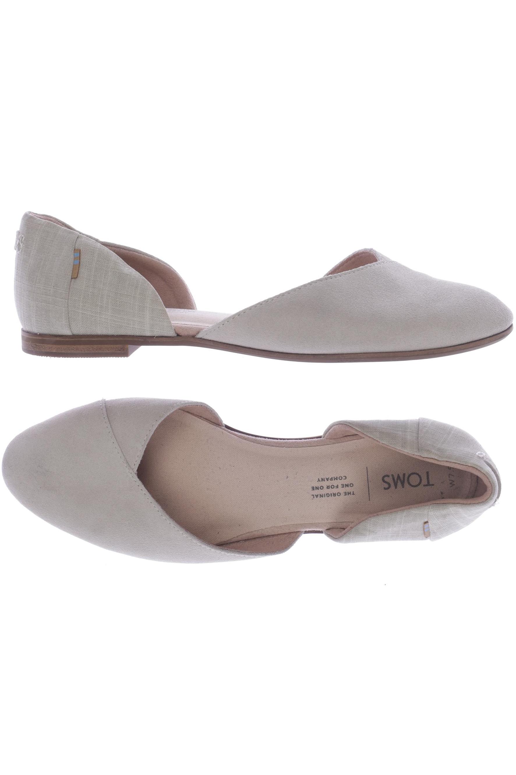 

TOMS Damen Ballerinas, cremeweiß