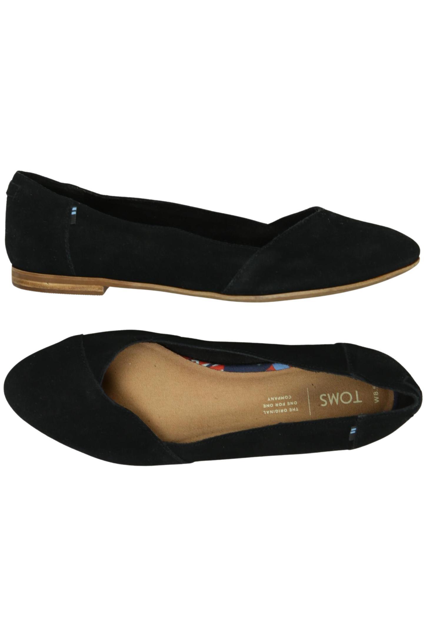

Toms Damen Ballerinas, schwarz, Gr. 8.5