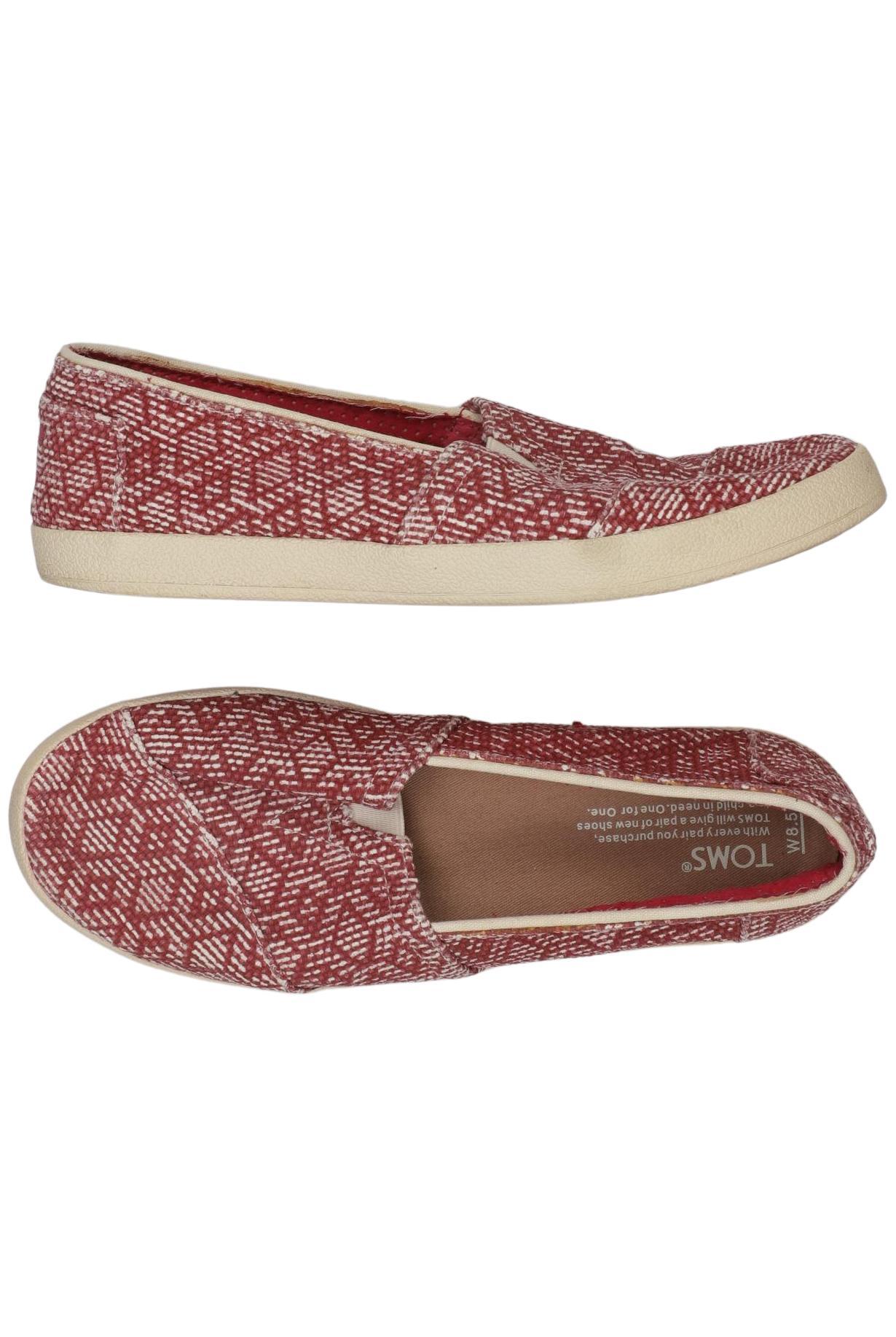 

Toms Damen Ballerinas, rot, Gr. 8.5