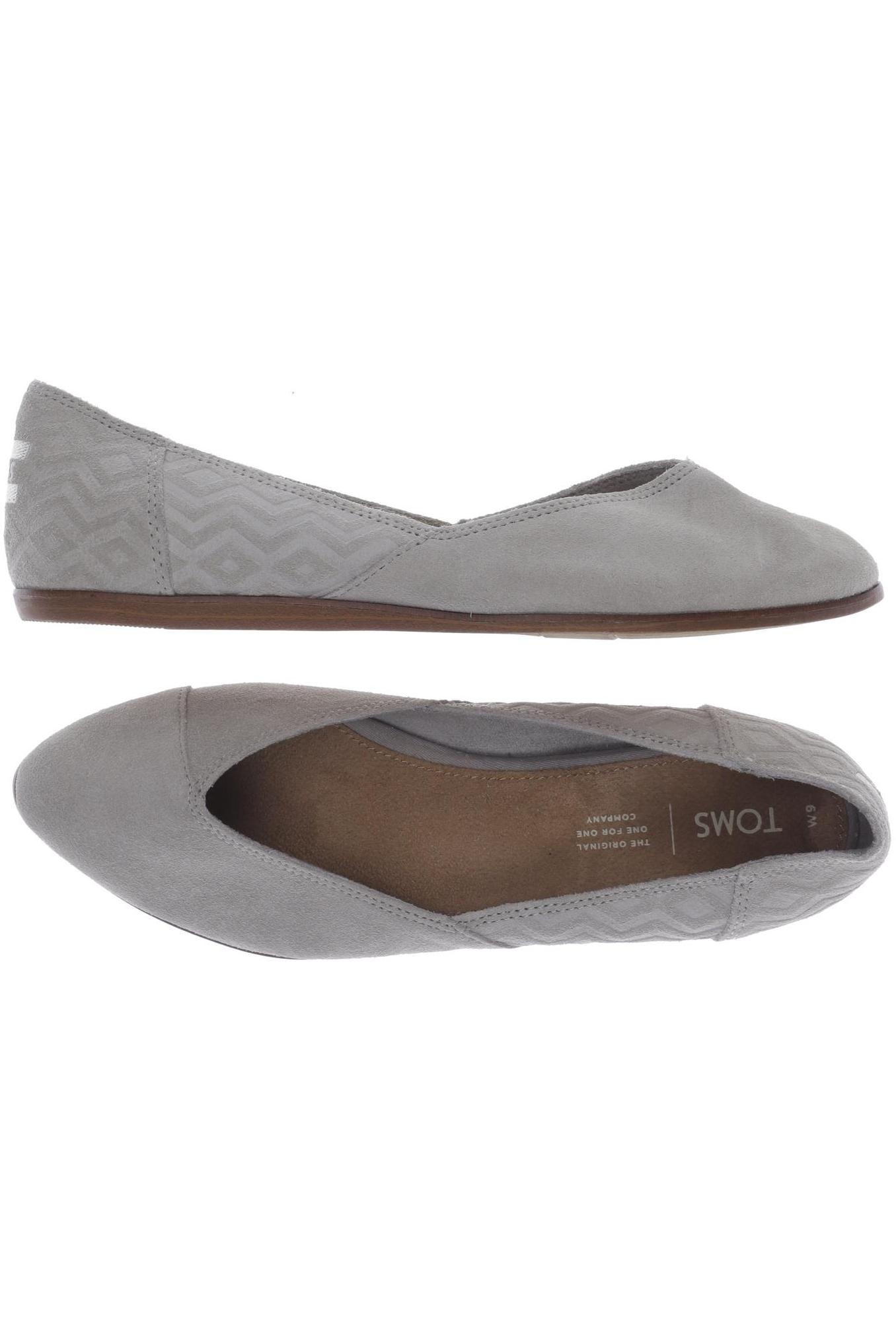 

Toms Damen Ballerinas, grau, Gr. 40