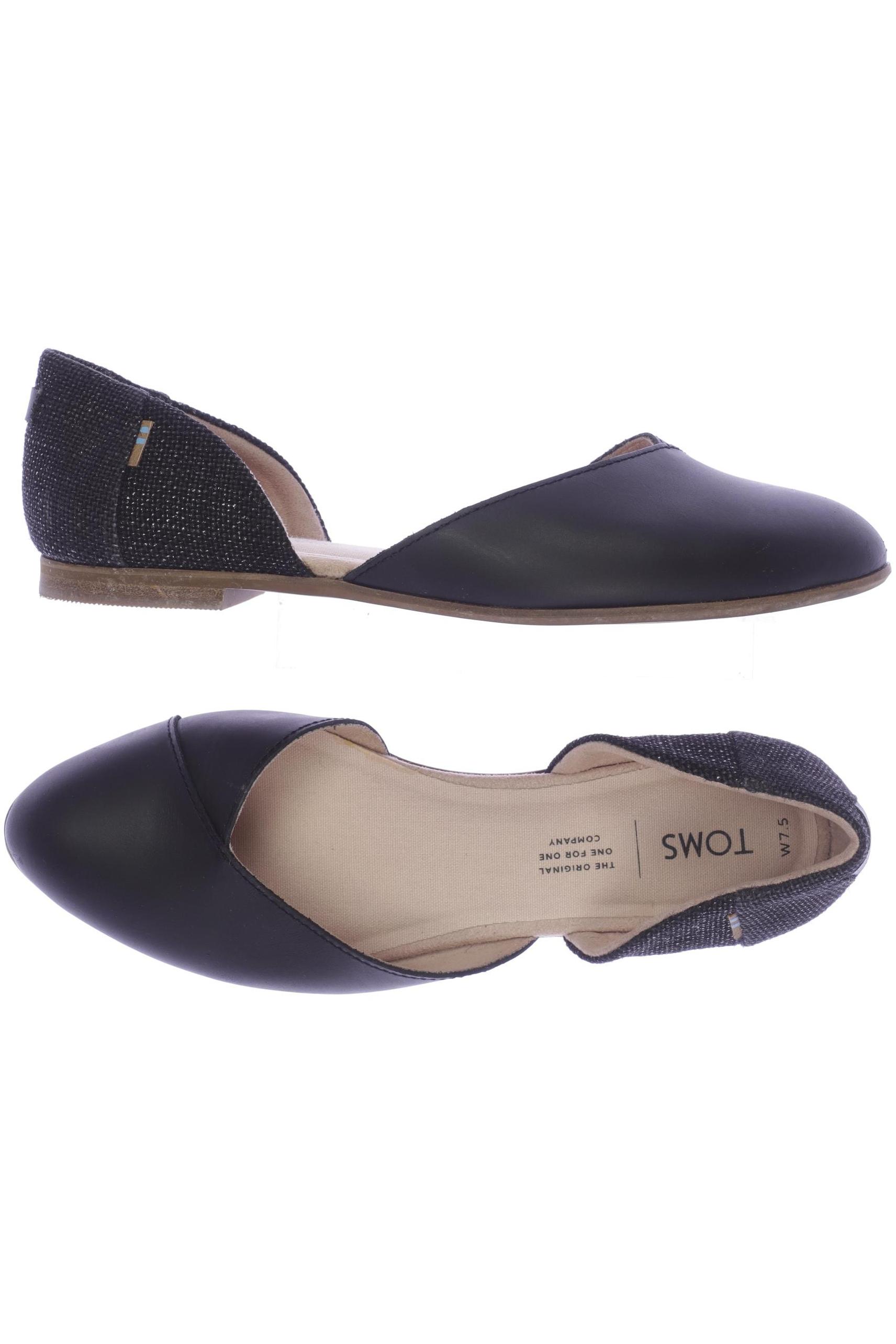 

Toms Damen Ballerinas, schwarz, Gr. 7.5