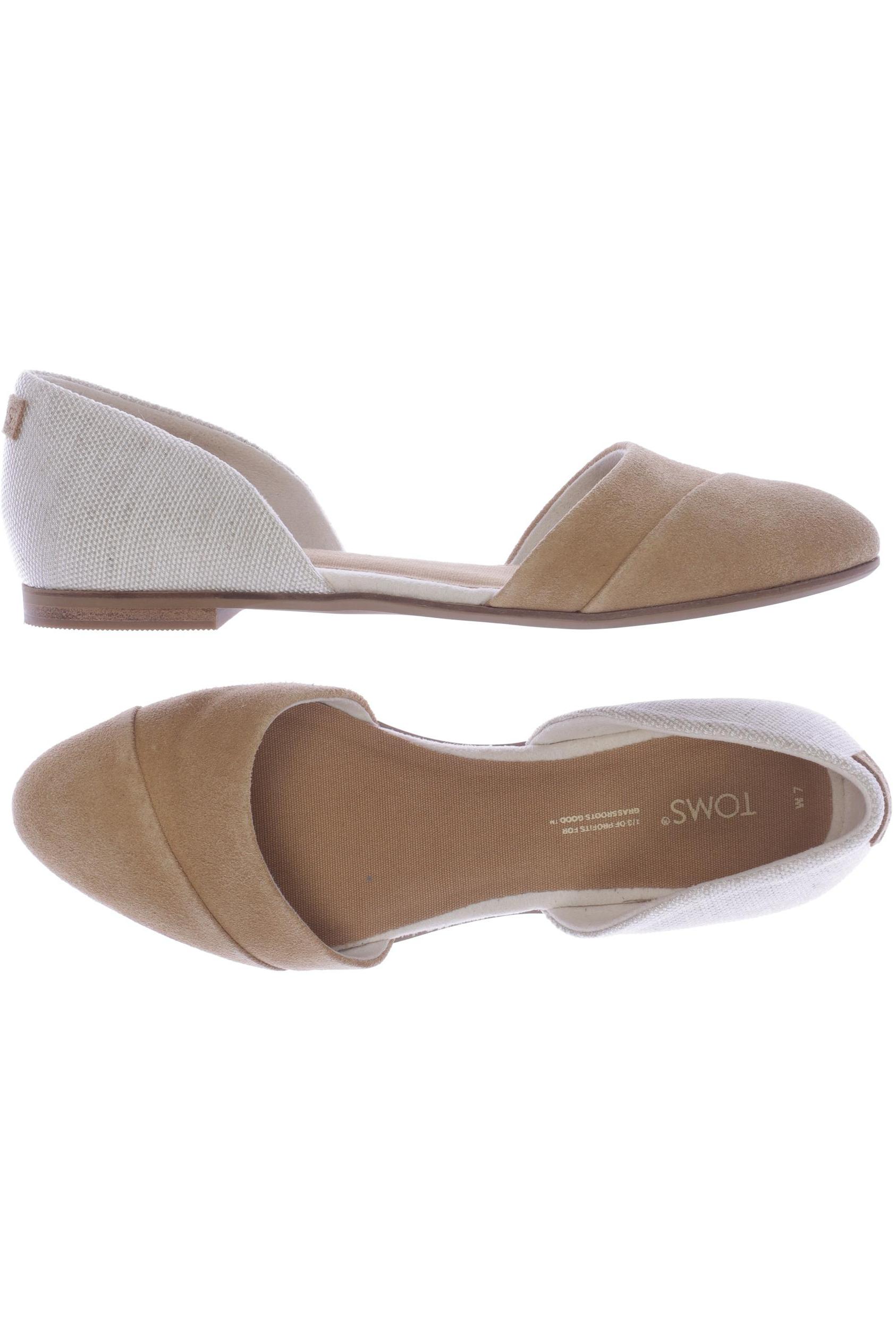 

TOMS Damen Ballerinas, beige