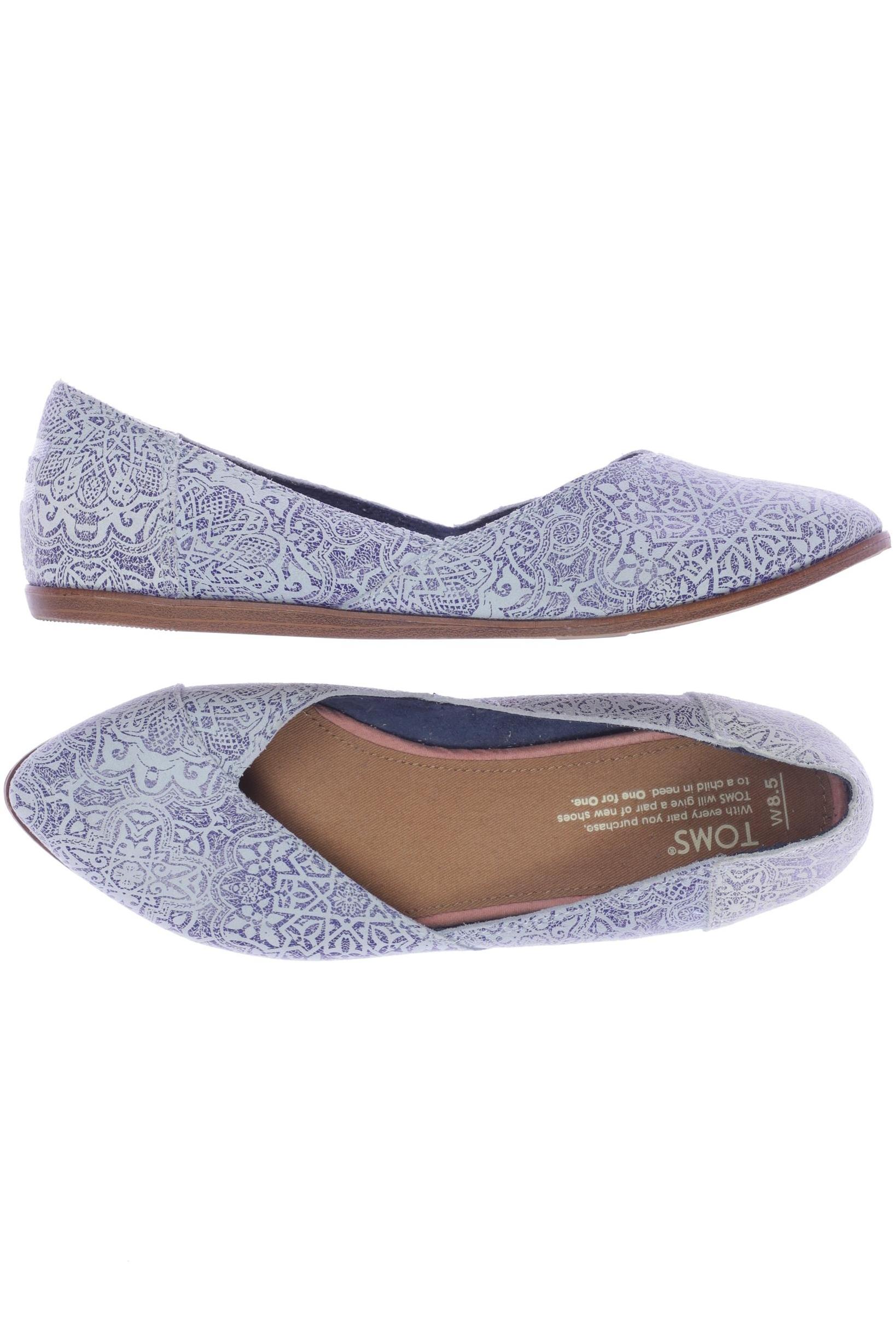 

Toms Damen Ballerinas, blau, Gr. 8.5