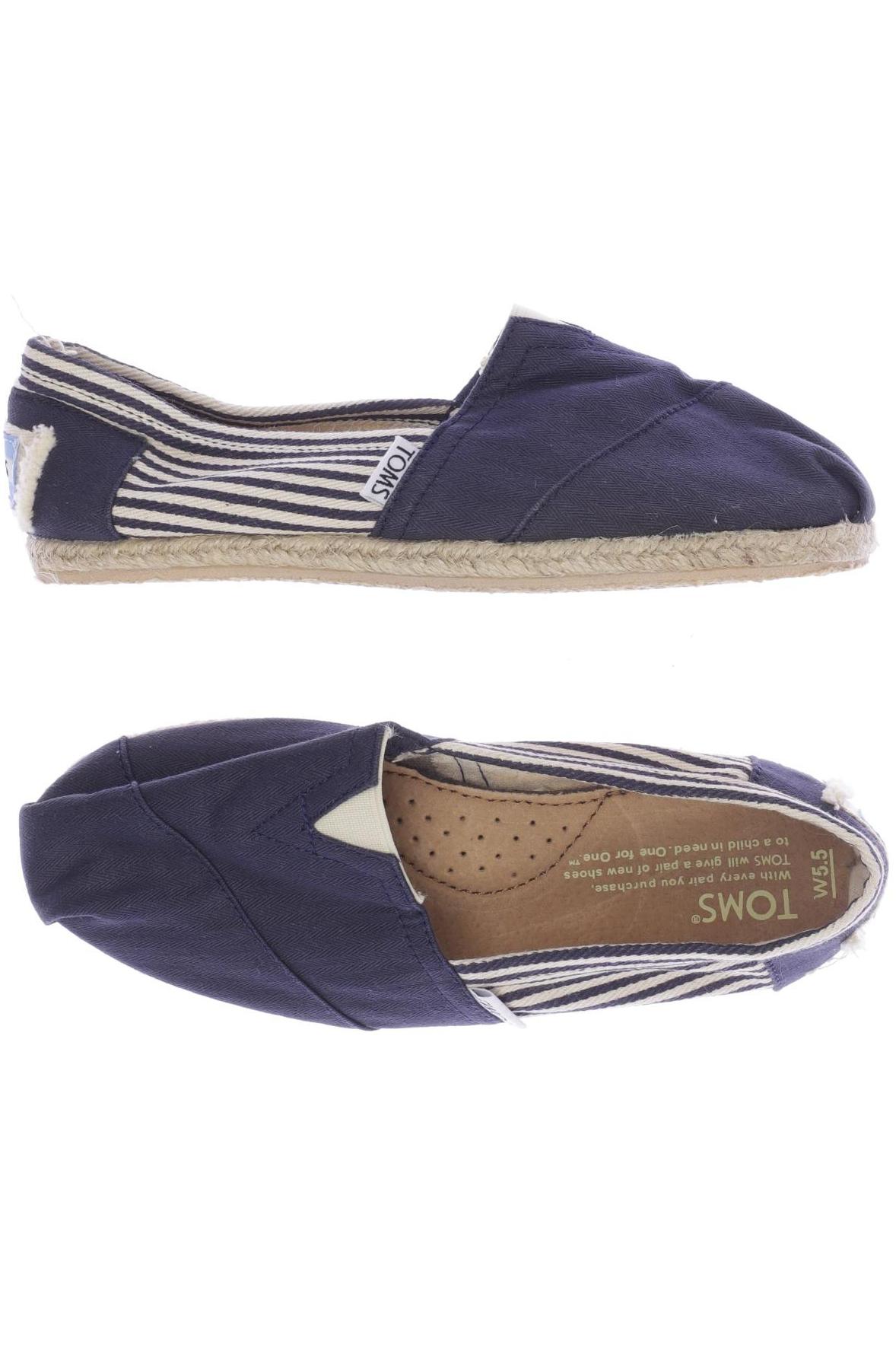 

Toms Damen Ballerinas, marineblau, Gr. 5.5