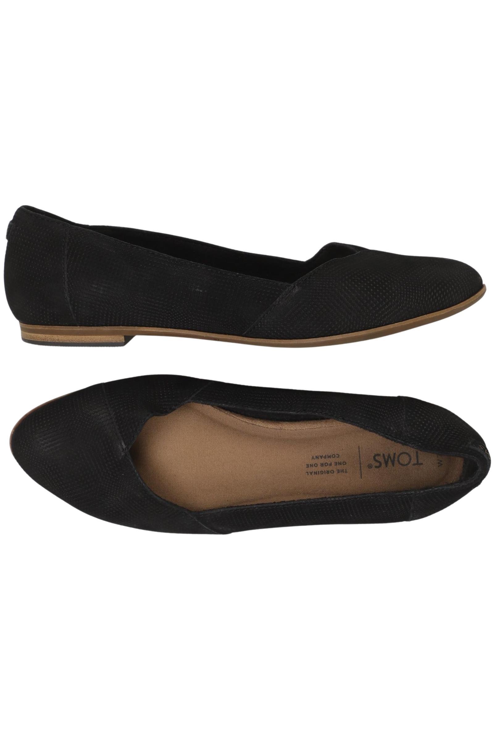 

Toms Damen Ballerinas, schwarz, Gr. 7.5