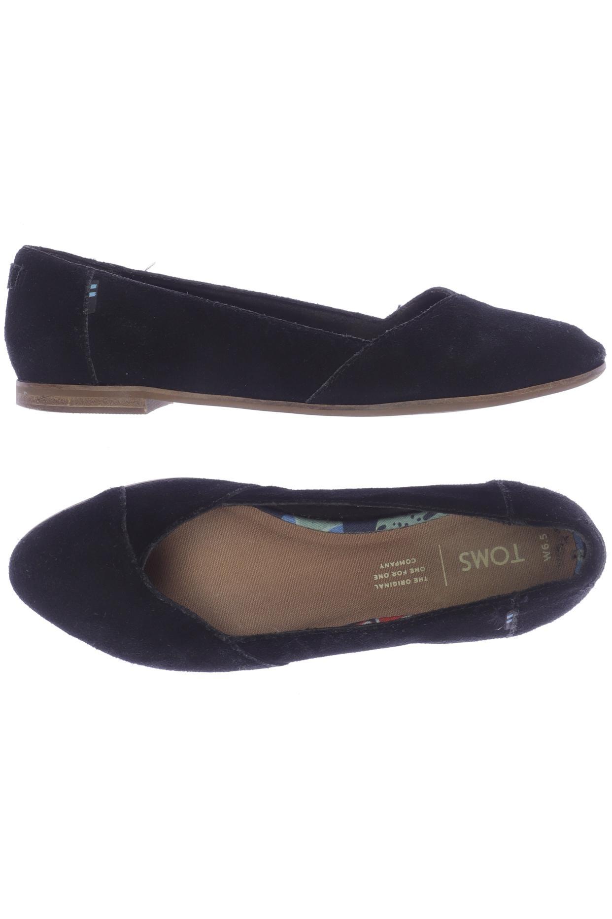 

Toms Damen Ballerinas, schwarz, Gr. 6.5